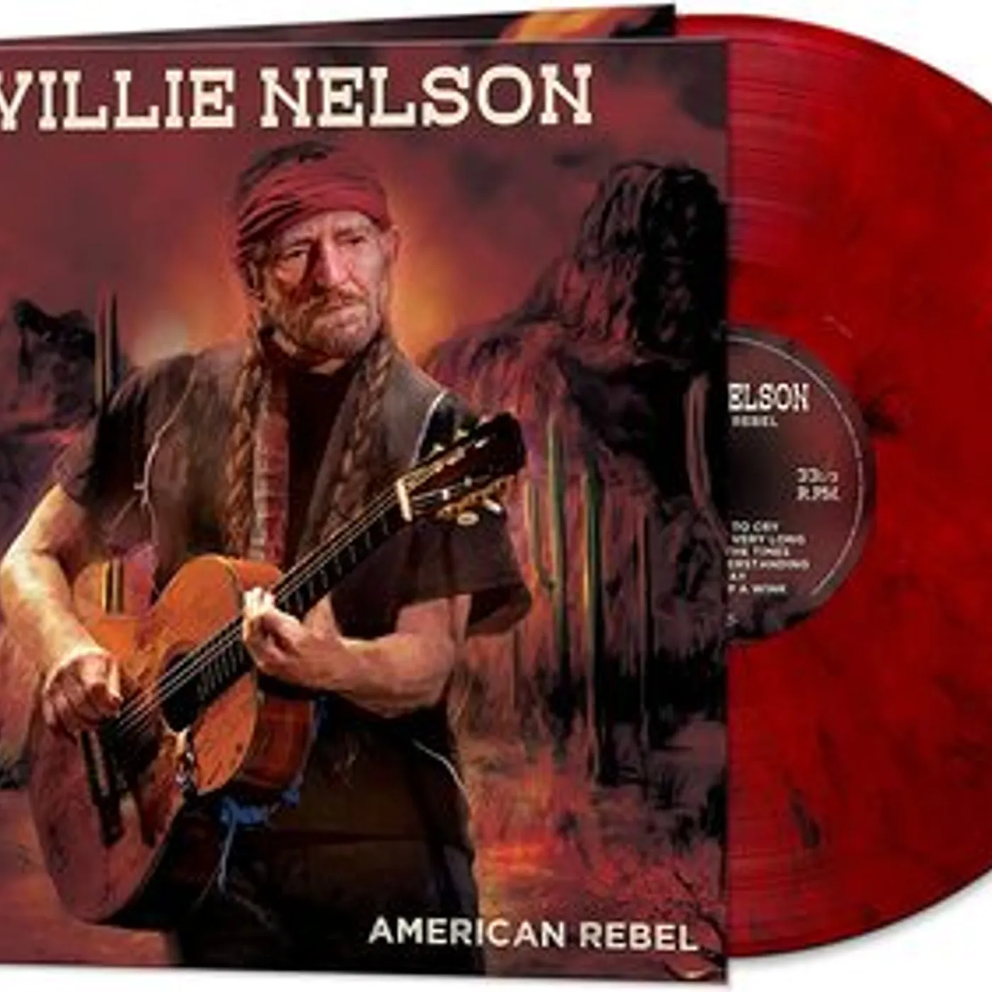Willie Nelson LP - American Rebel (Vinyl)