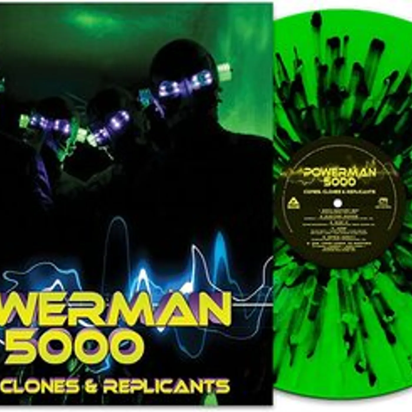 Powerman 5000 LP - Copies  Clones & Replicants (Vinyl)