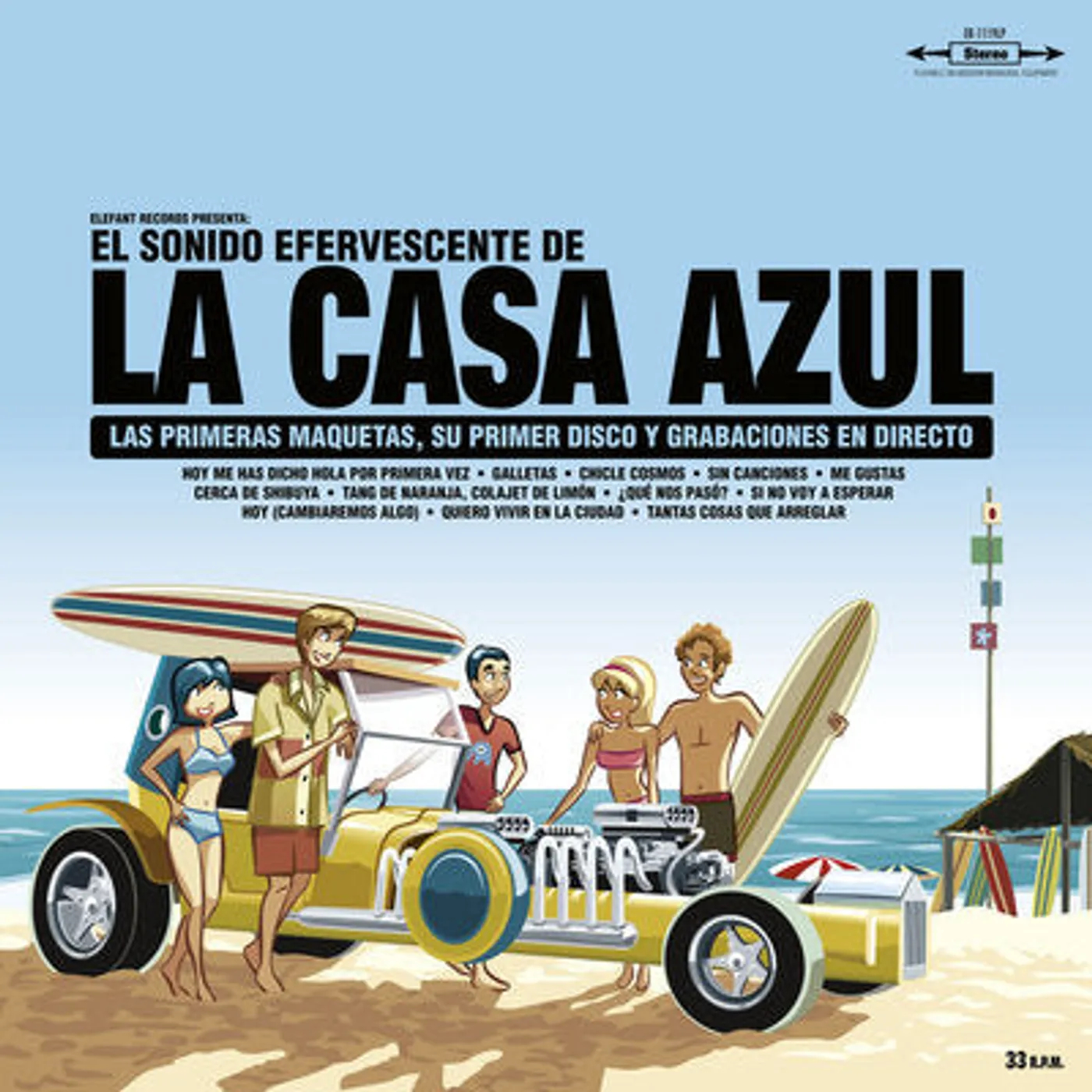 La Casa Azul LP - El Sonido Efervescente De La C (Vinyl)