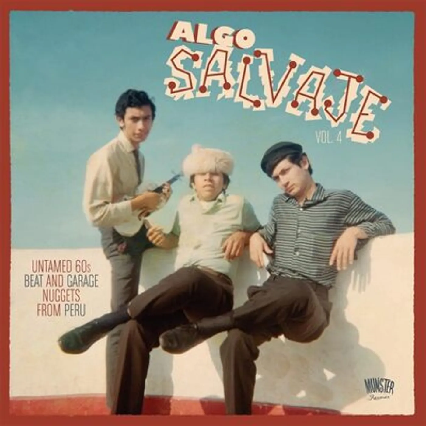 Various Artists LP - Algo Salvaje Vol 4 (Vinyl)