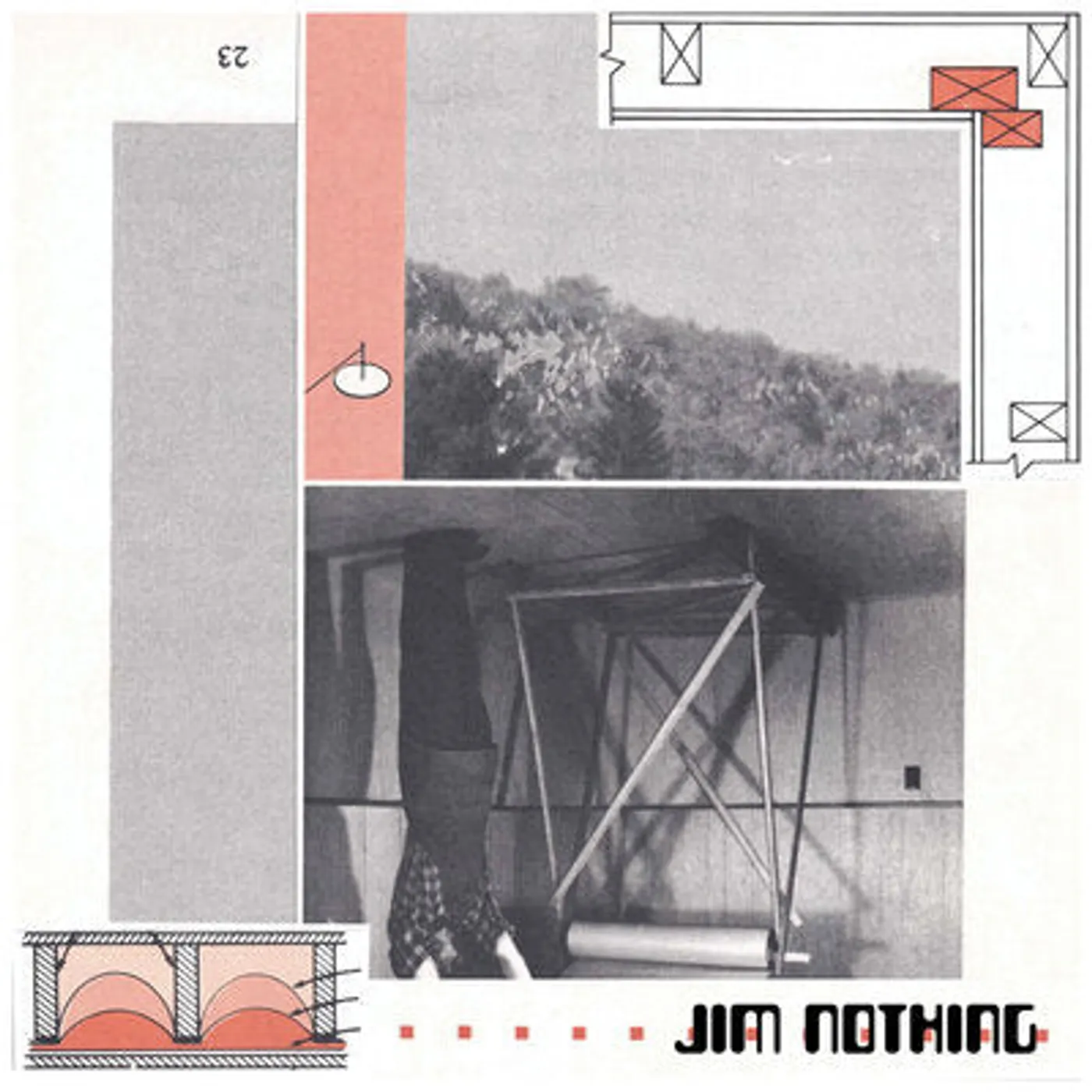 Jim Nothing LP - Grey Eyes  Grey Lynn (Vinyl)