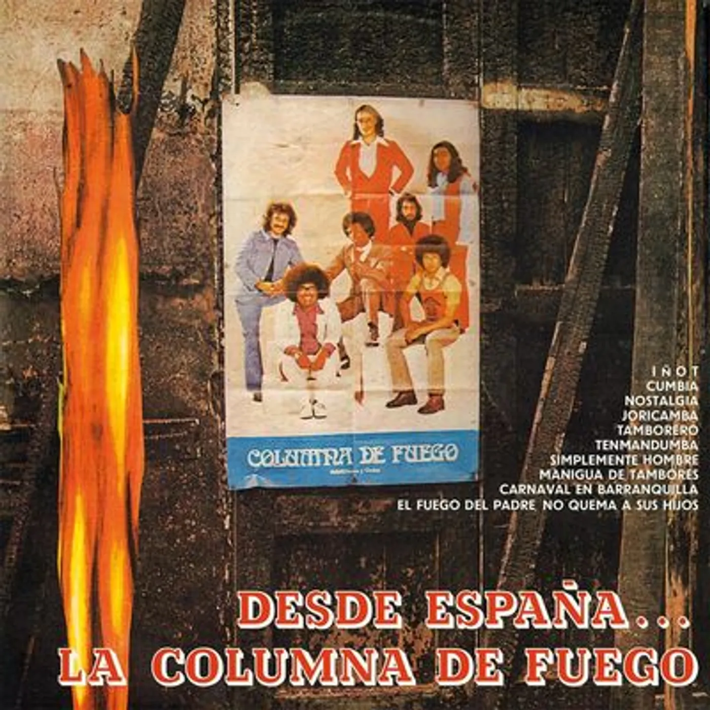 La Columna De Fuego LP - Desde Espana  La Columna De Fu (Vinyl)