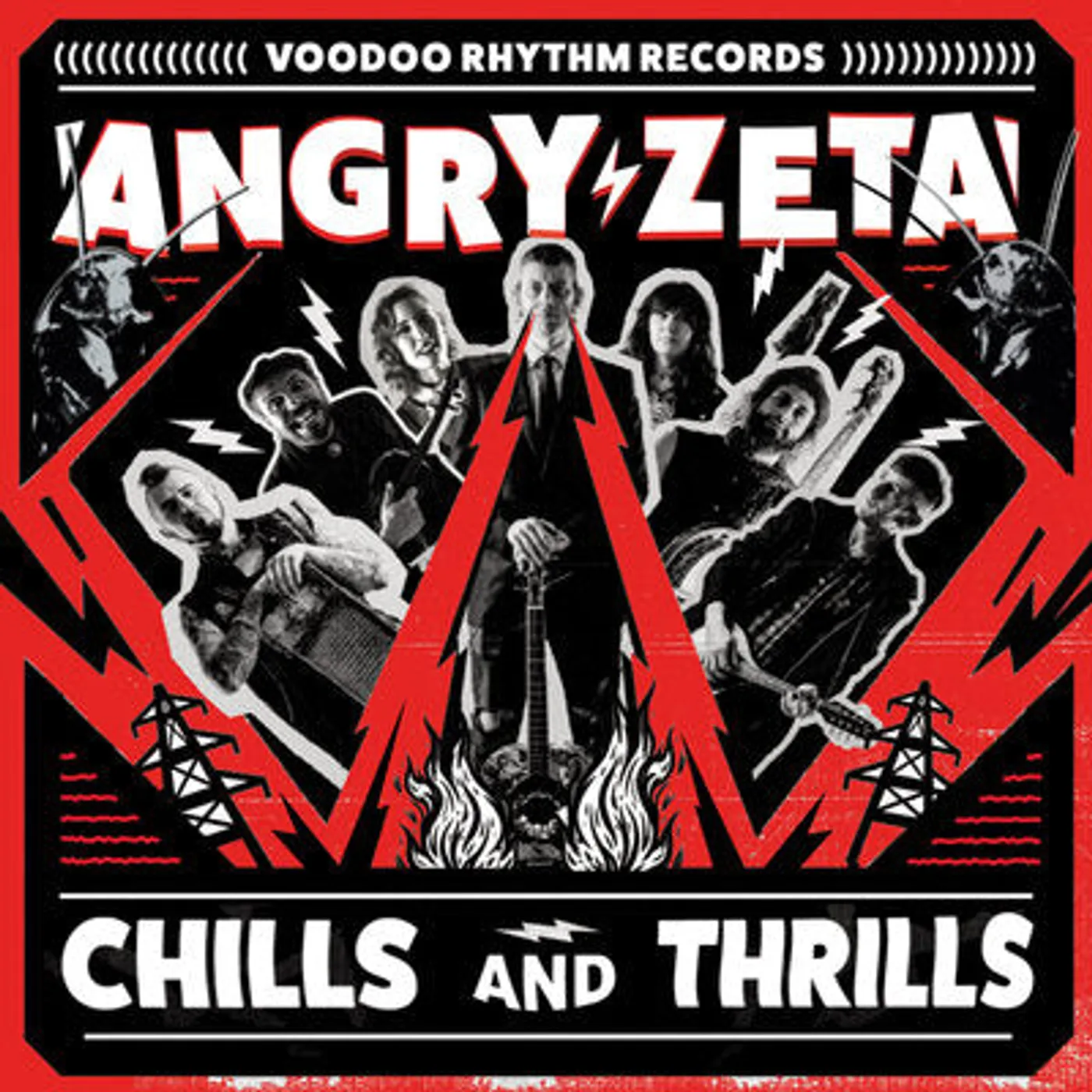 Angry Zeta LP - Chills And Thrills (Vinyl)