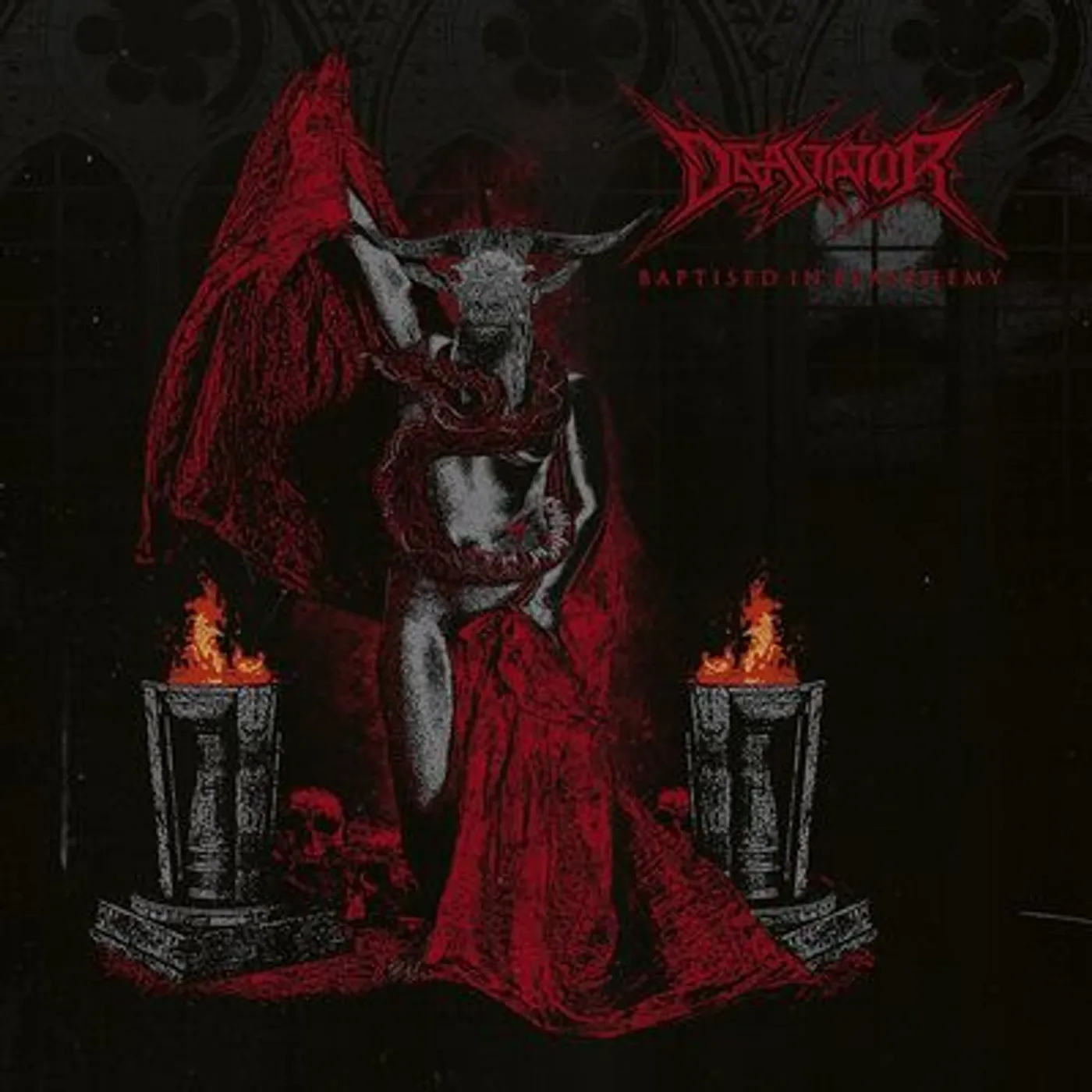 Devastator LP - Baptised In Blasphemy (Vinyl)