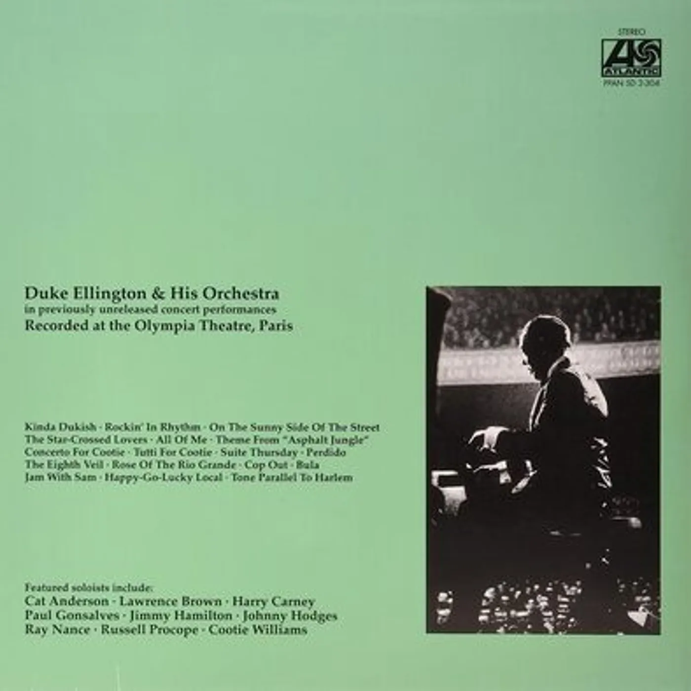 Duke Ellington LP - The Great Paris Concert (Vinyl)