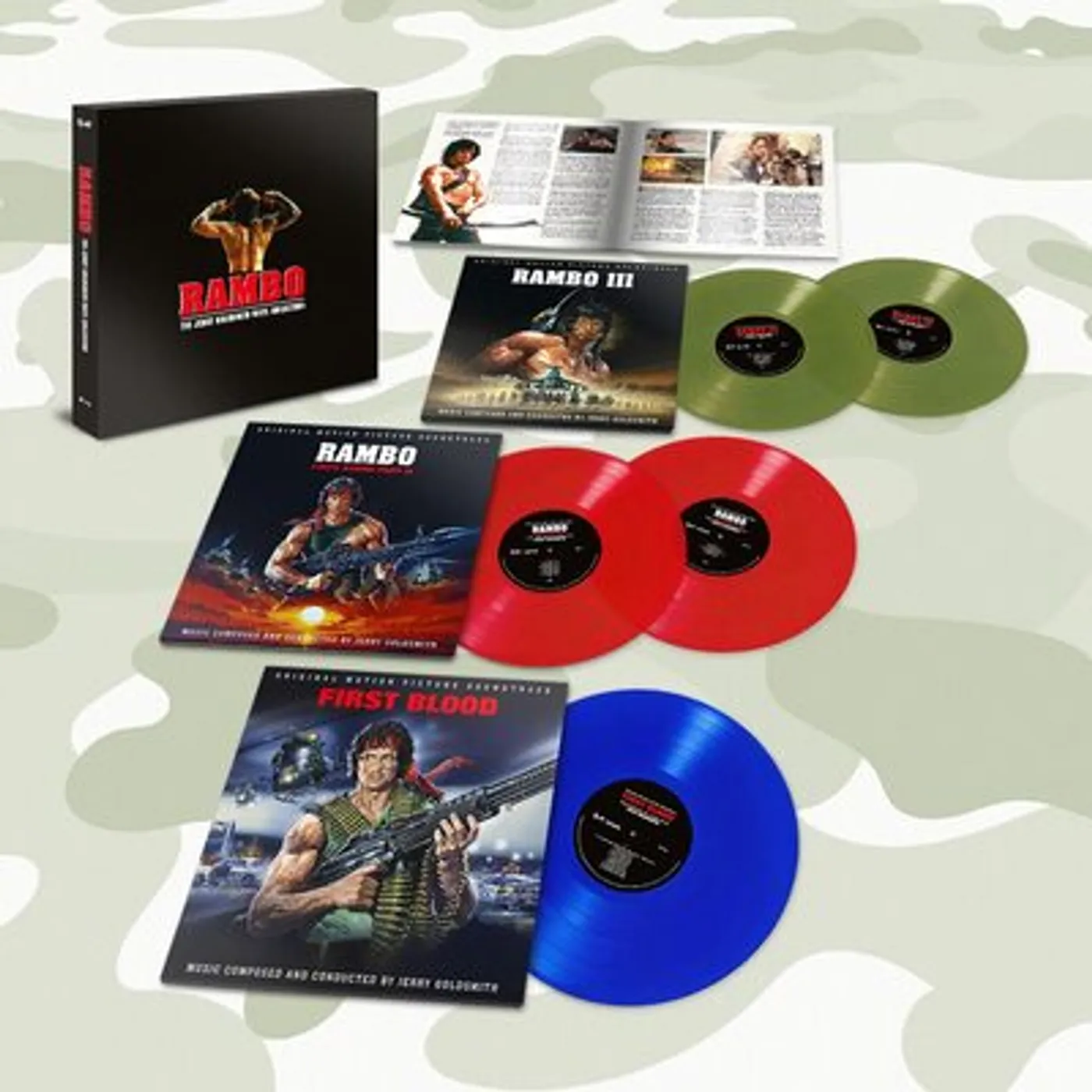 Jerry Goldsmith LP - Rambo The Jerry Goldsmith Fil (Vinyl)