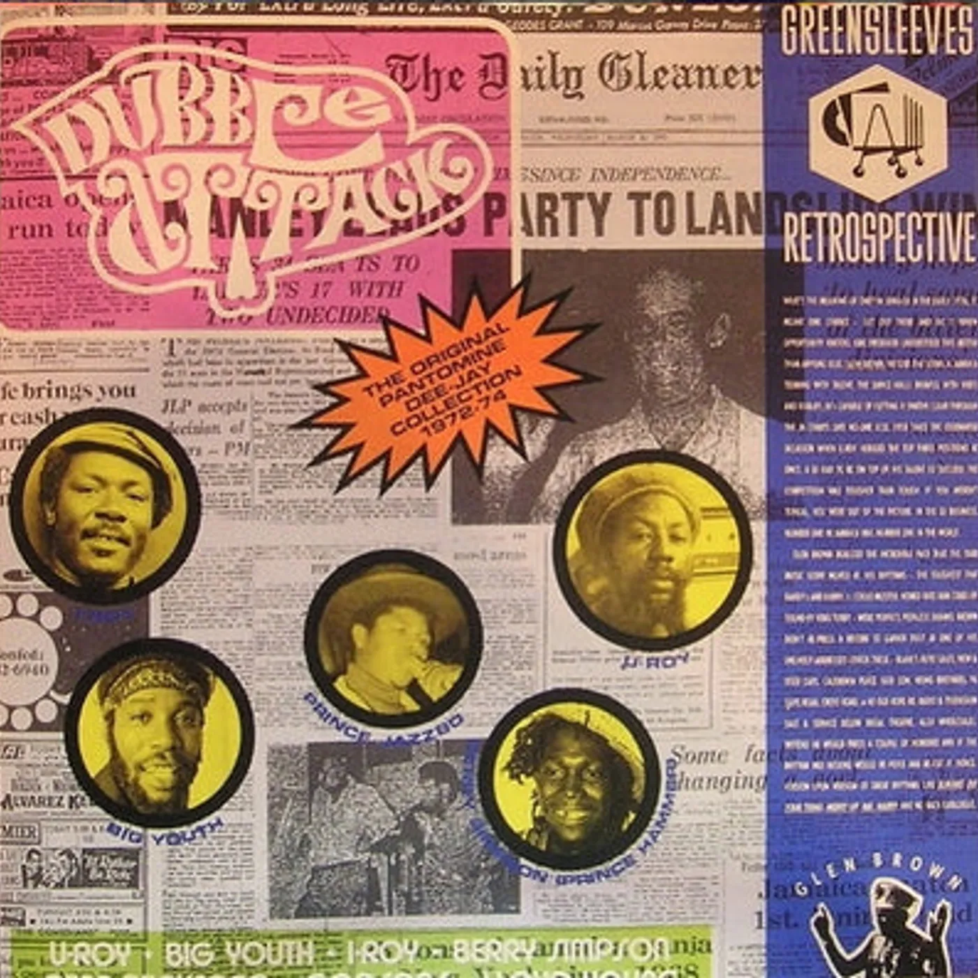 Glen Brown LP - Dubble Attack (Vinyl)