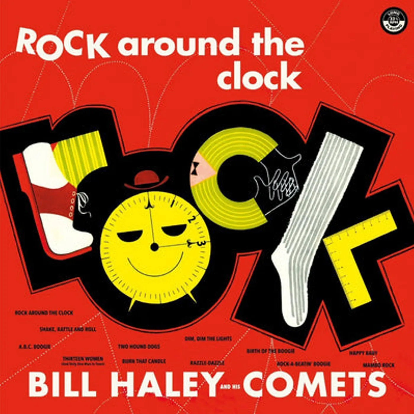 Bill Haley LP - Rock Around The Clock & 2 Bonu (Vinyl)