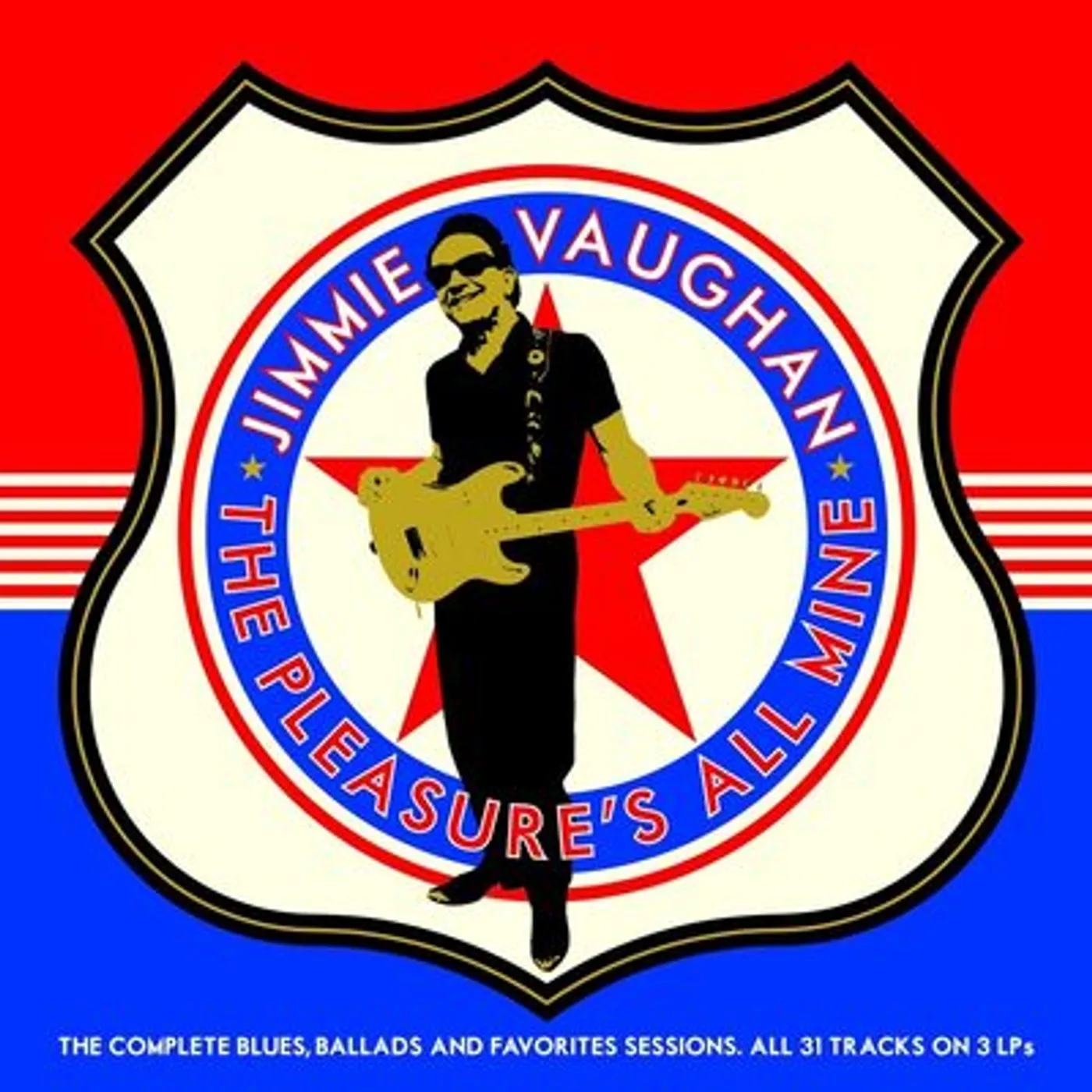Jimmie Vaughan LP - The Pleasures All Mine (Vinyl)