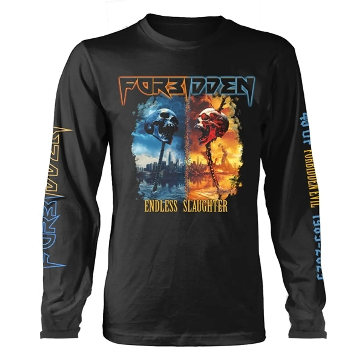 Forbidden Long Sleeve T Shirt - 40 Years Of Evil