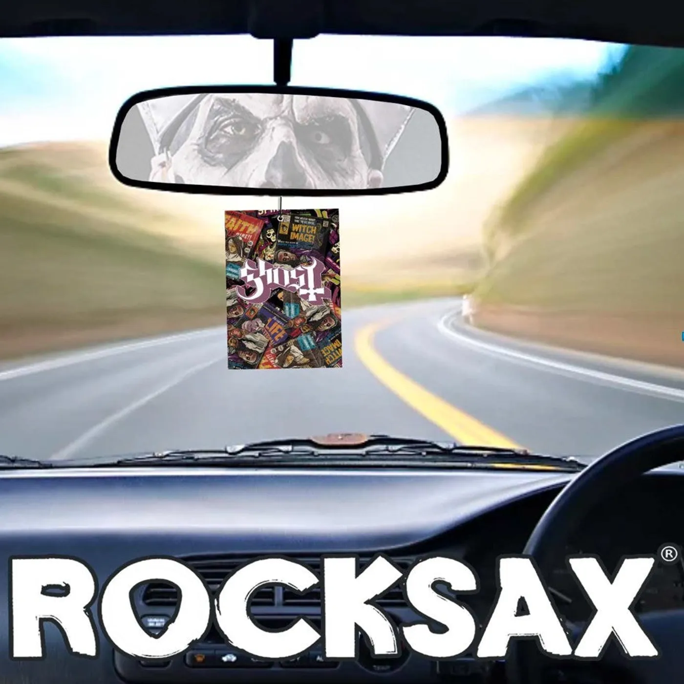 Rocksax Ghost Air Freshener  - Magazines