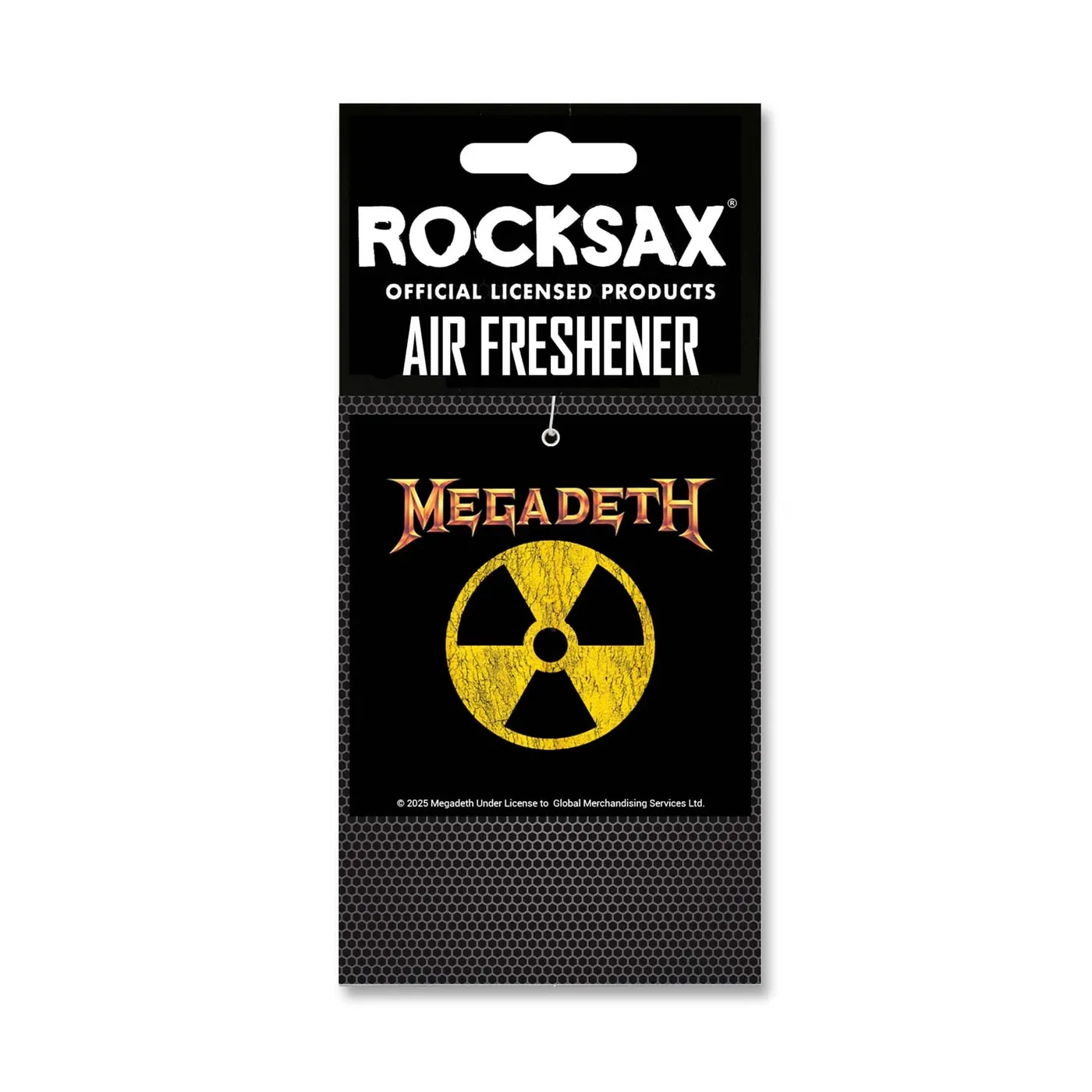 Rocksax Megadeth Air Freshener  - Logo