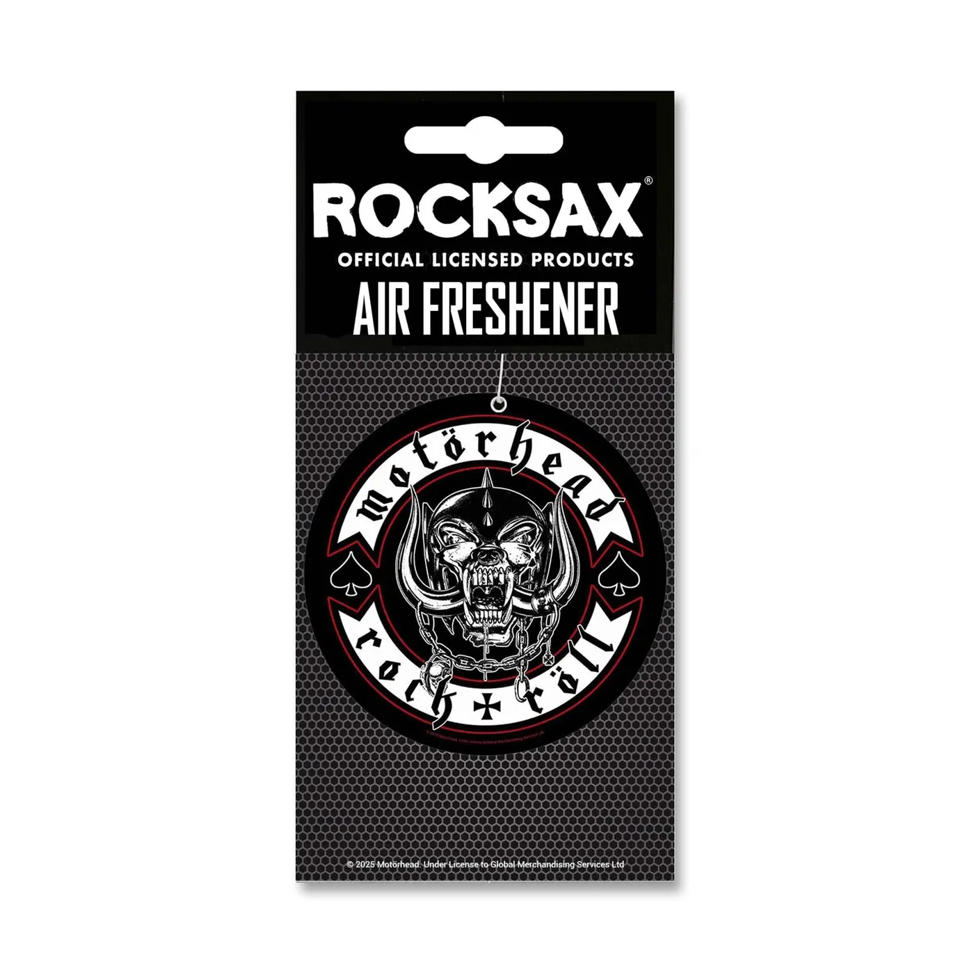 Rocksax Motörhead Air Freshener  - Rock + Roll