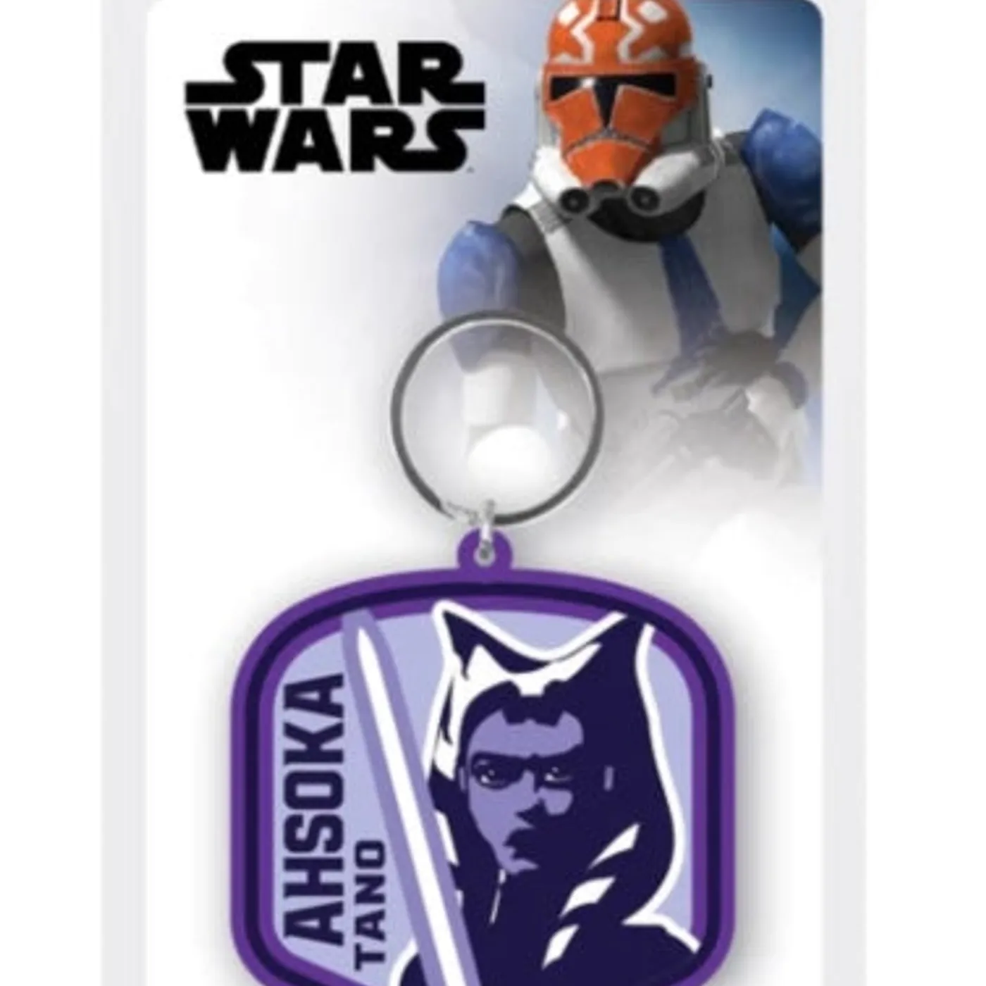 Ahsoka Keyring - Ahsoka Pvc Keychain