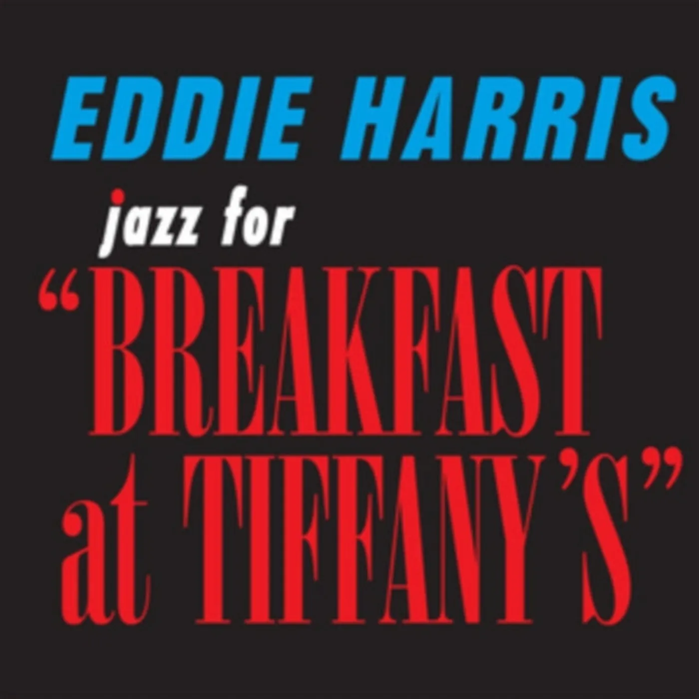 Eddie Harris CD - Jazz For Breakfast At Tiffanys