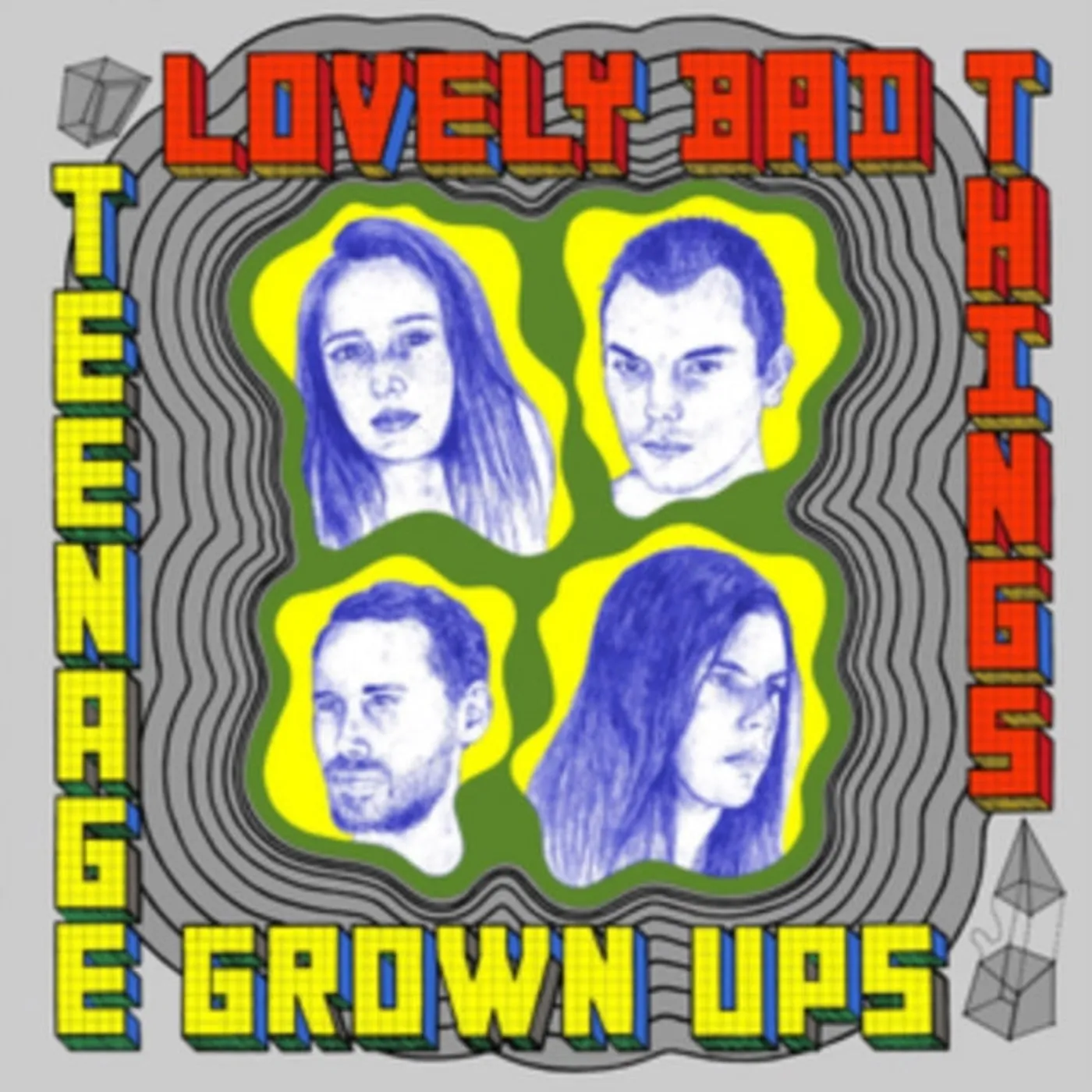 The Lovely Bad Things Cassette - Teenage Grown Ups
