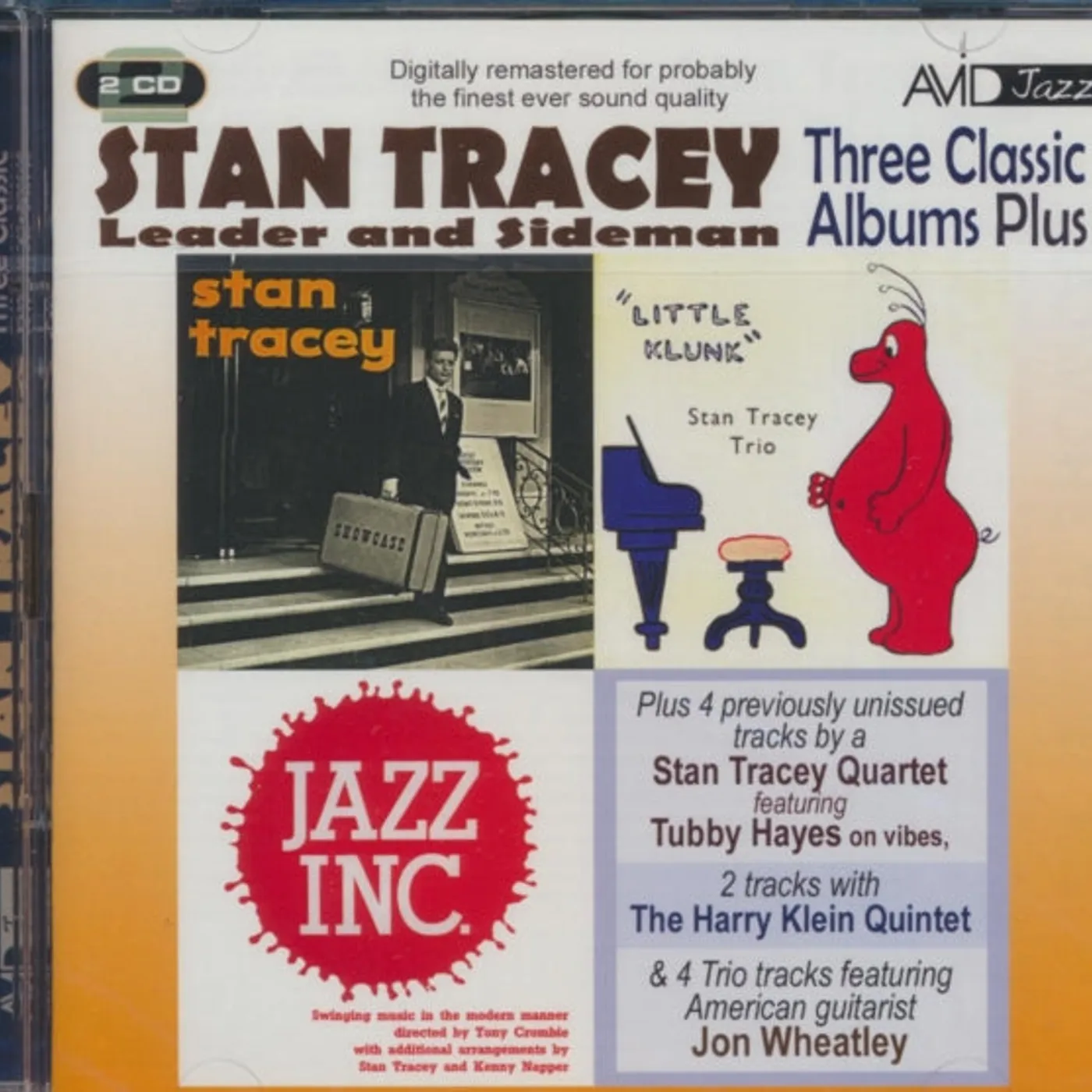 Stan Tracey CD - Three Classic Albums Plus (Stan Tracey Showcase / Little Klunk / Jazz Inc)