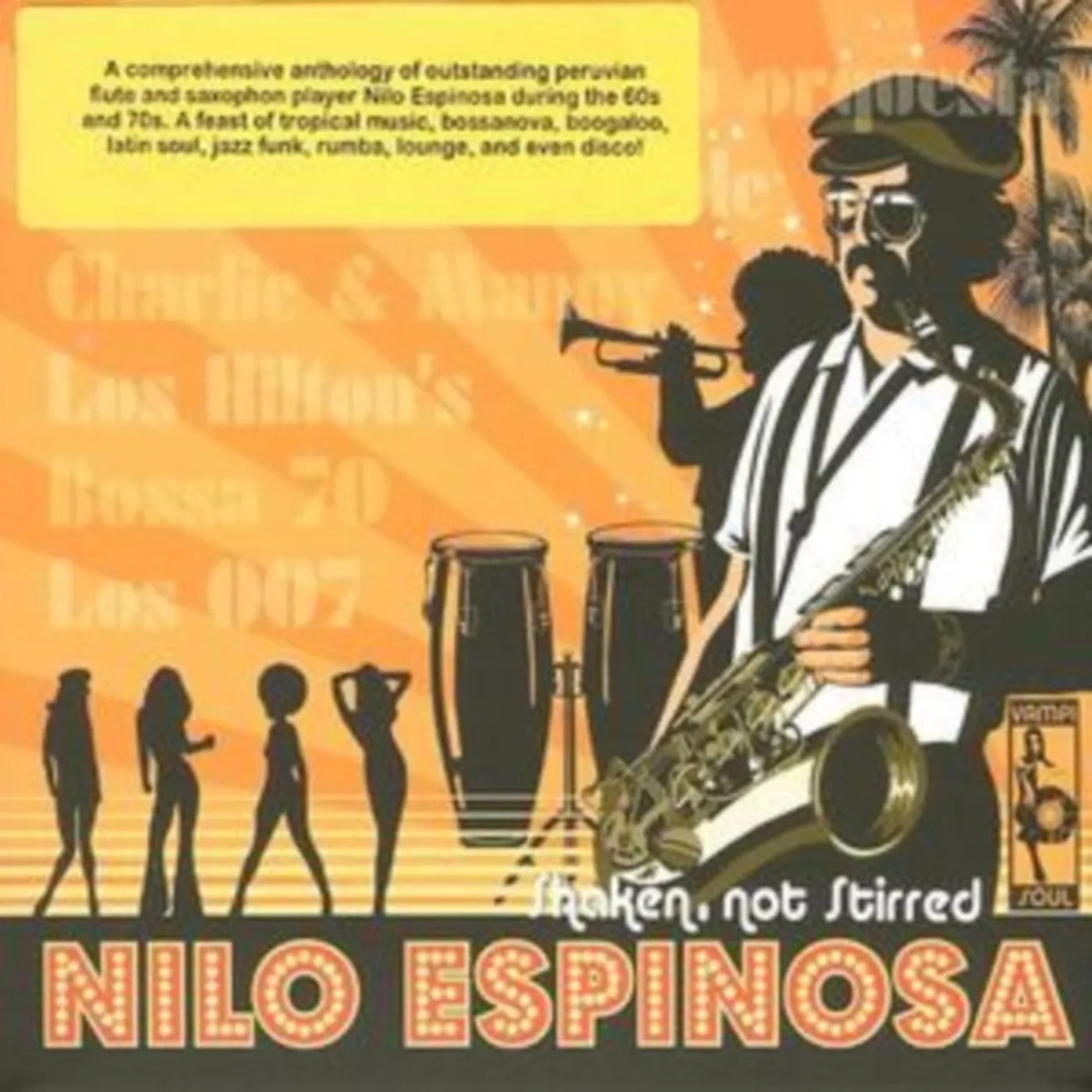 Nilo Espinosa CD - Shaken Not Stirred The Nilo Espinosa