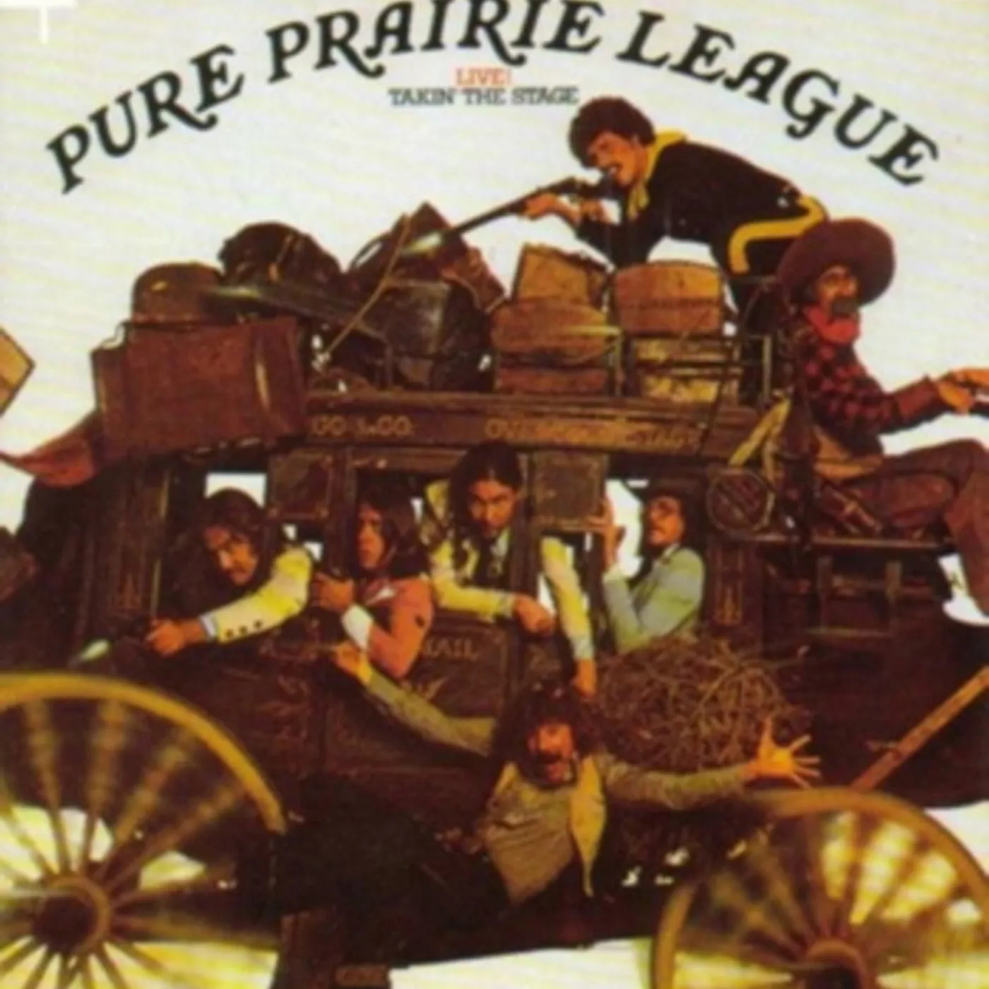 Pure Prairie League CD - Live - Takin The Stage