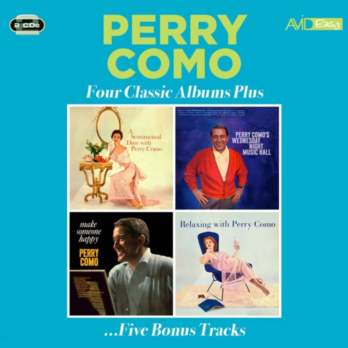 Perry Como CD - Four Classic Albums Plus (A Sentimental Date With... / Wednesday Night Music Hall / Make Someone Happy Aka I Love You Truly / Relaxing With)