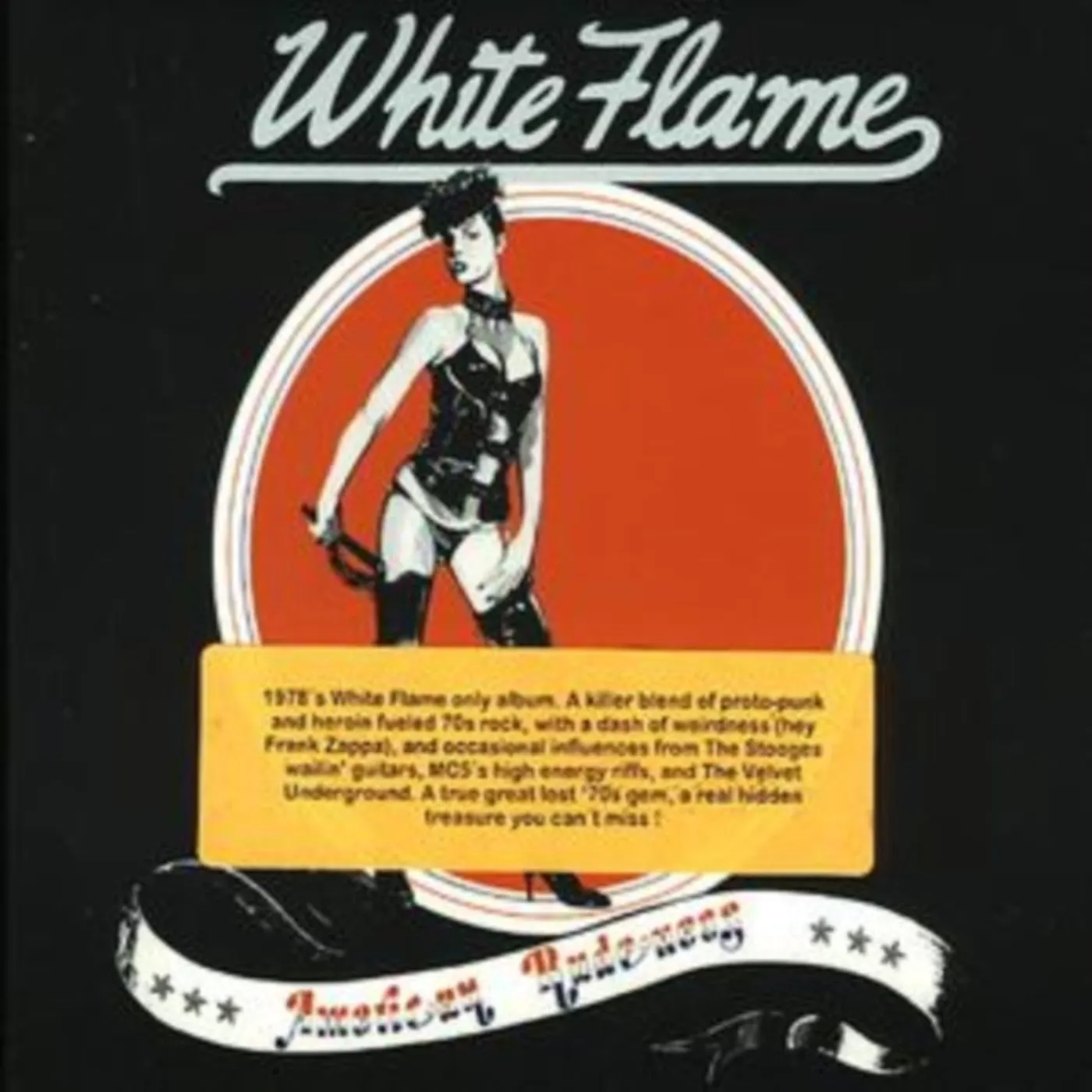 White Flame CD - American Rudeness