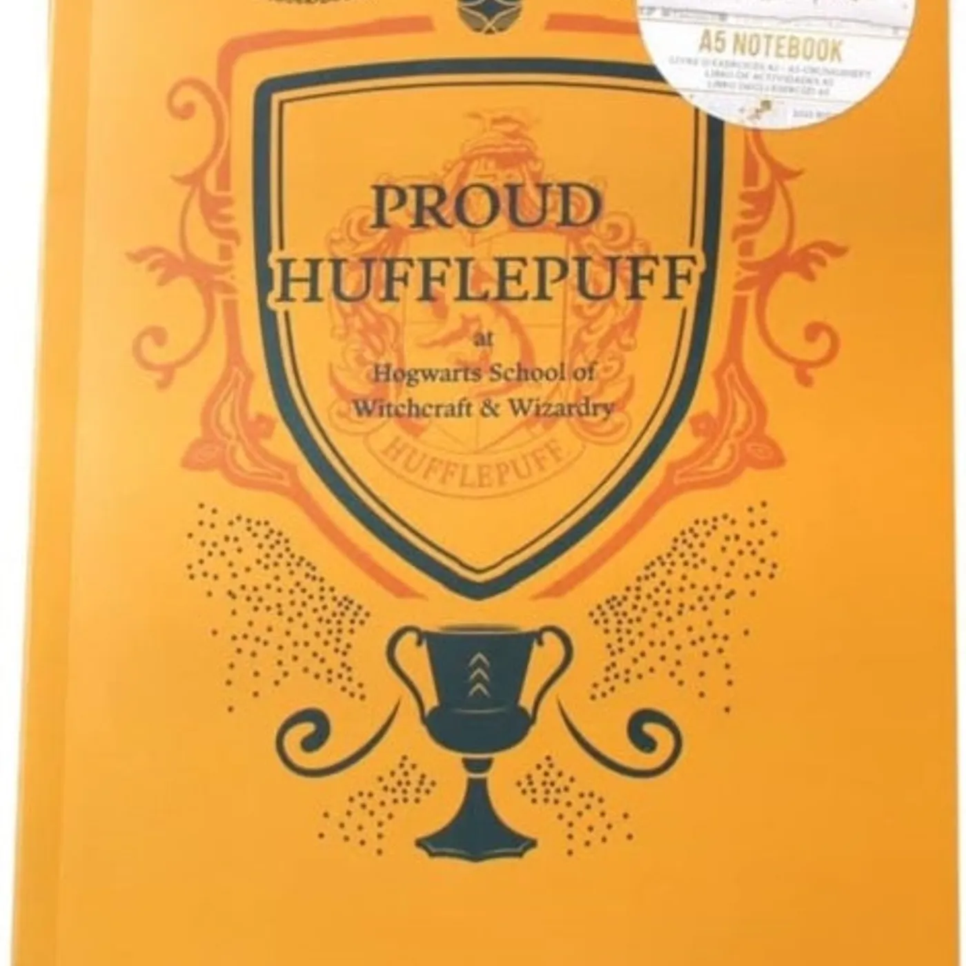 Harry Potter Notebook A5 - A5 Notebook Soft - Harry Potter (Proud Hufflepuff)