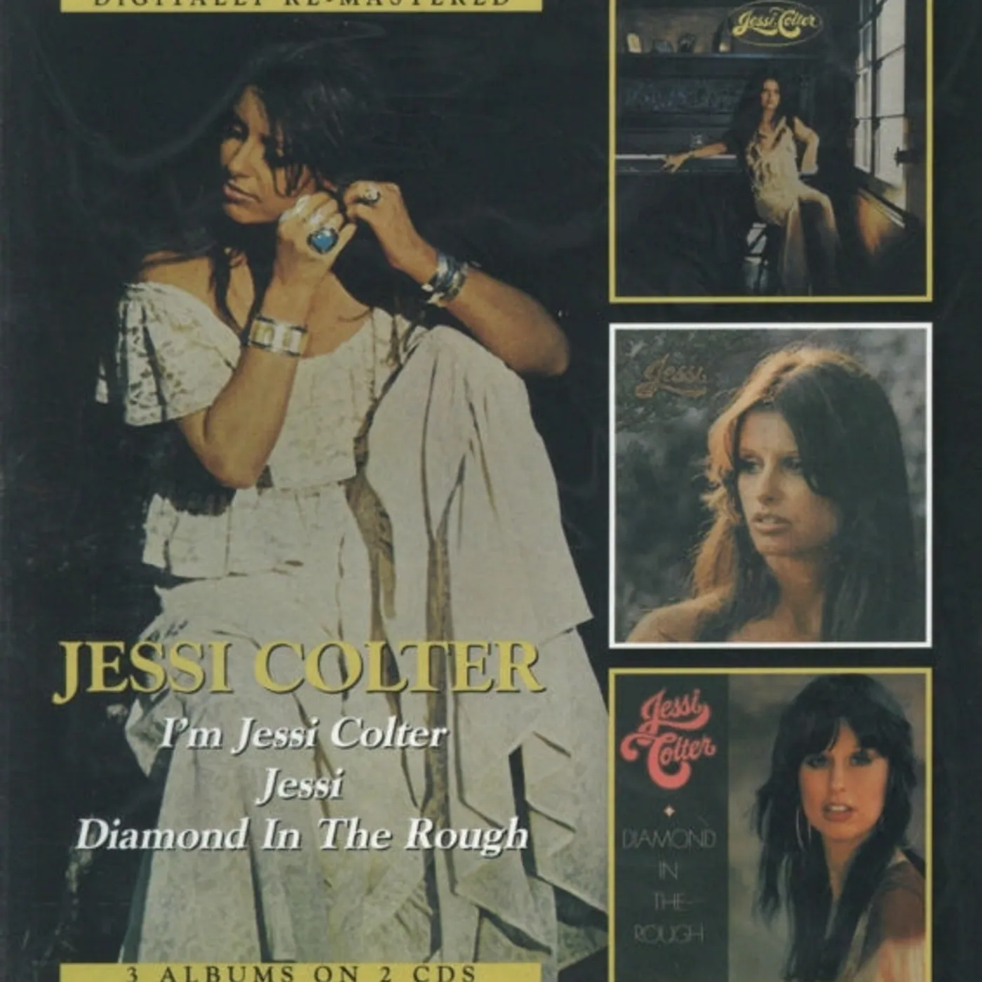 Jessi Colter CD - Im Jessi Colter / Jessi / Diamond In The Rough