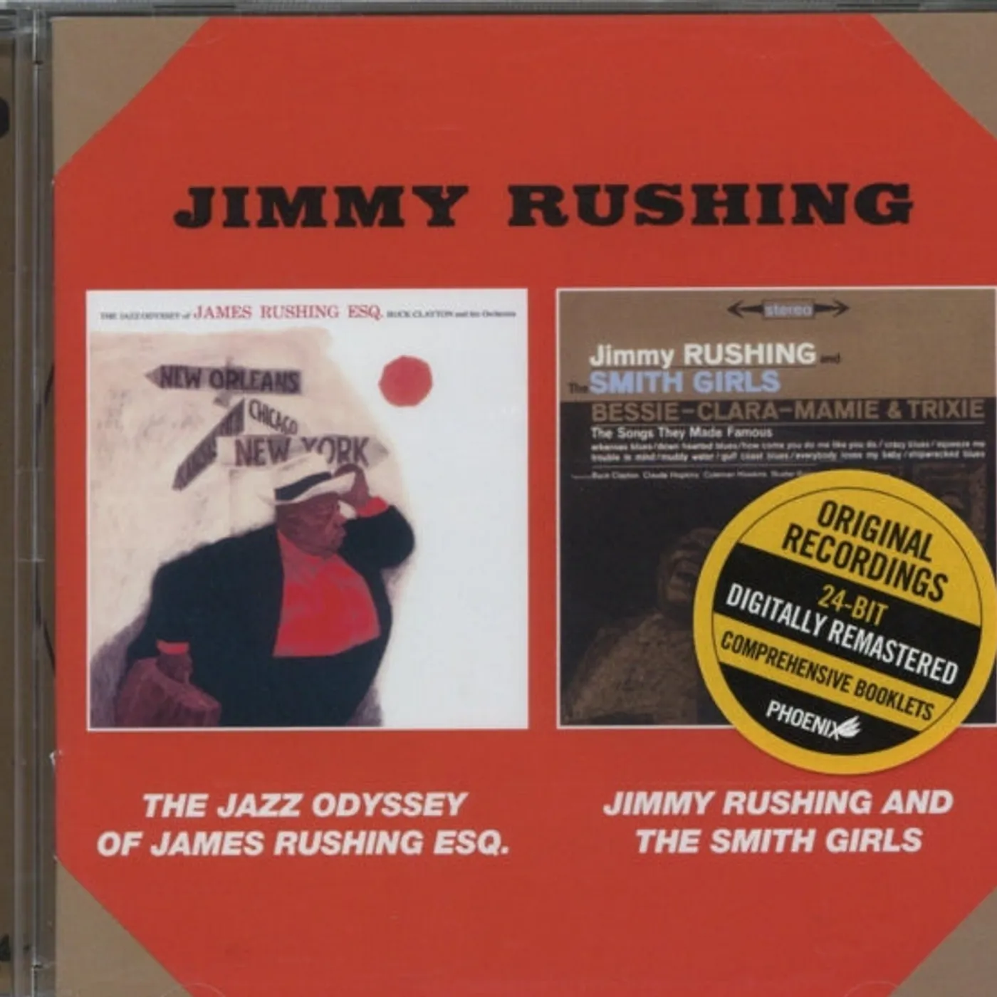 Jimmy Rushing CD - The Jazz Odyssey Of James Rushing Esq / Jinny Rushing And The Smith Girls