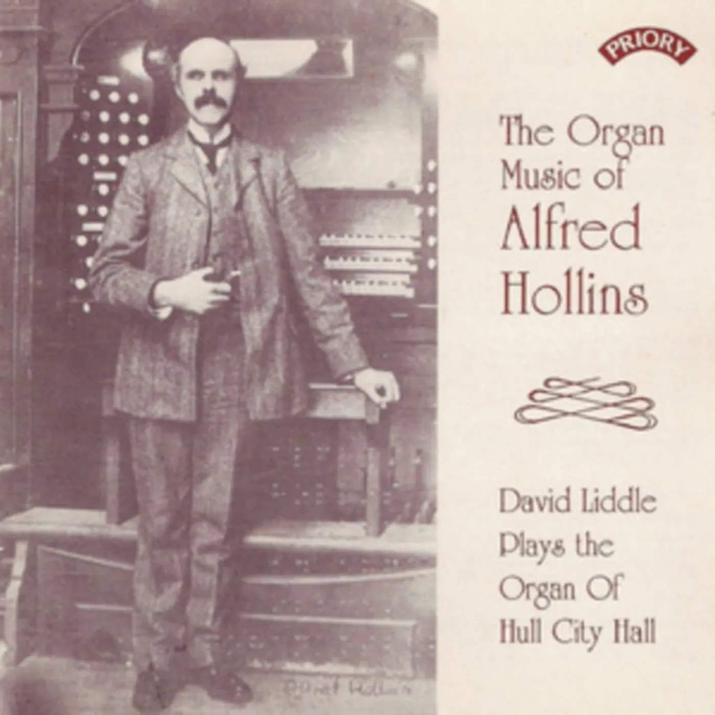 David Liddle CD - The Organ Music Alfred Hollins