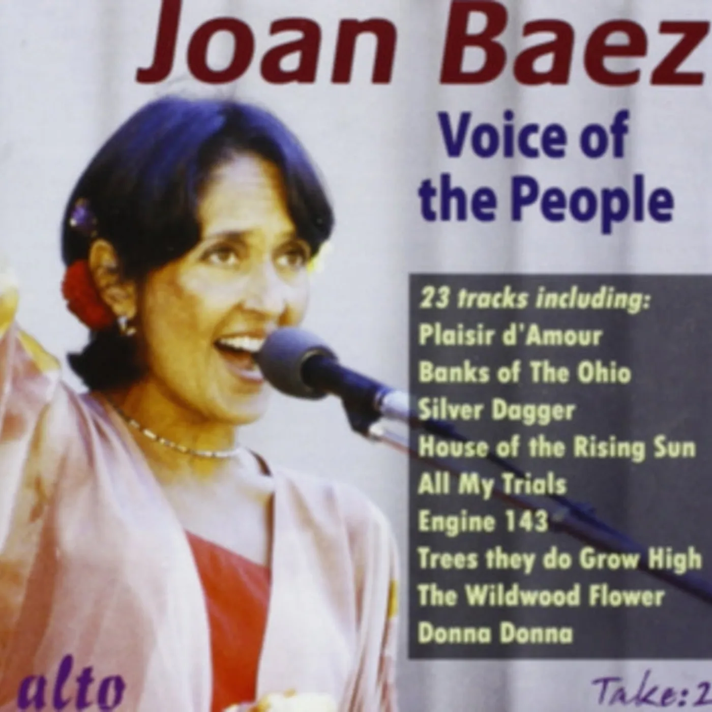 Joan Baez CD - Voice Of The People Incl House Of The Rising Sun. Banks Of Ohio & 21 More