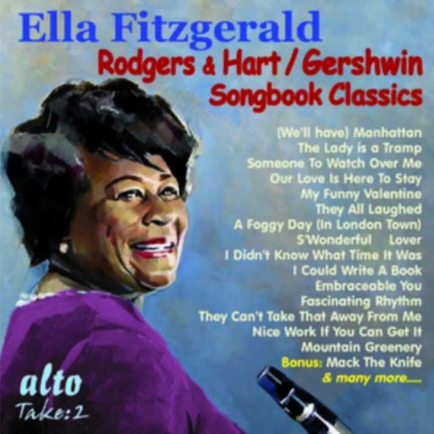 Ella Fitzgerald CD - (Best Of) Rodgers & Hart & Gershwin Songbooks