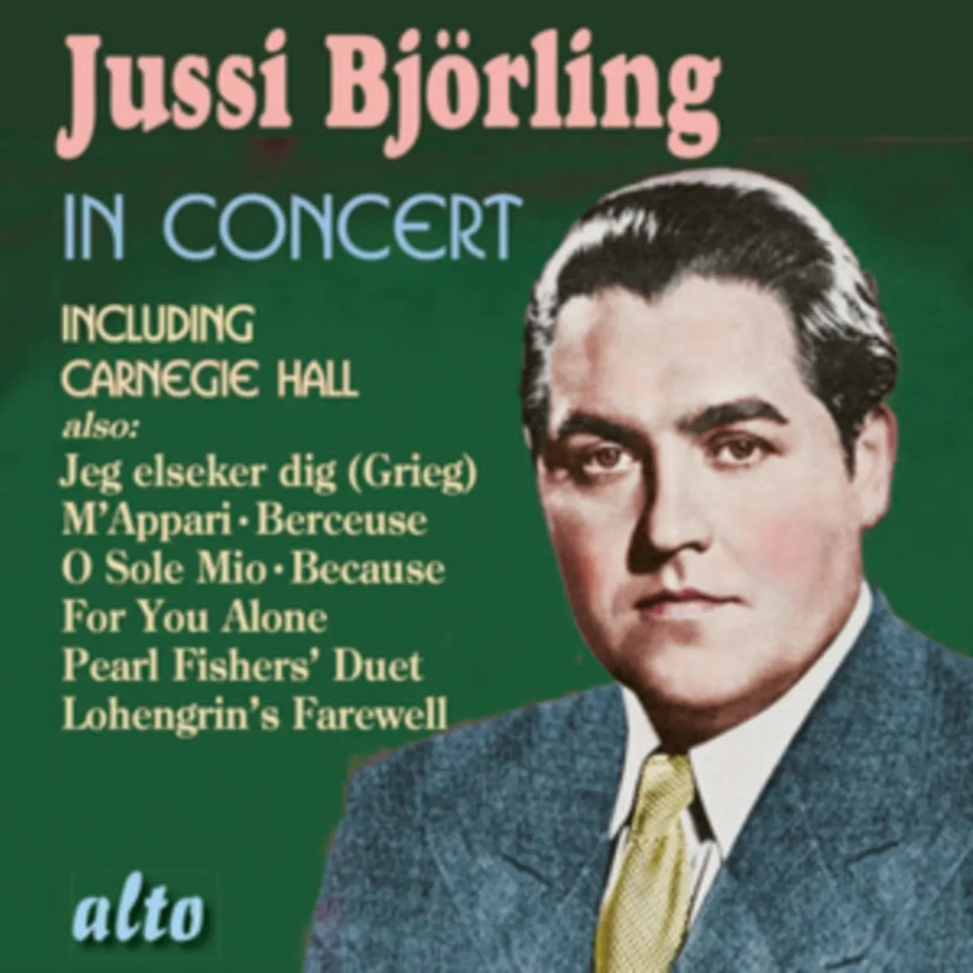 Jussi Björling CD - Jussi Bjorling: In Concert