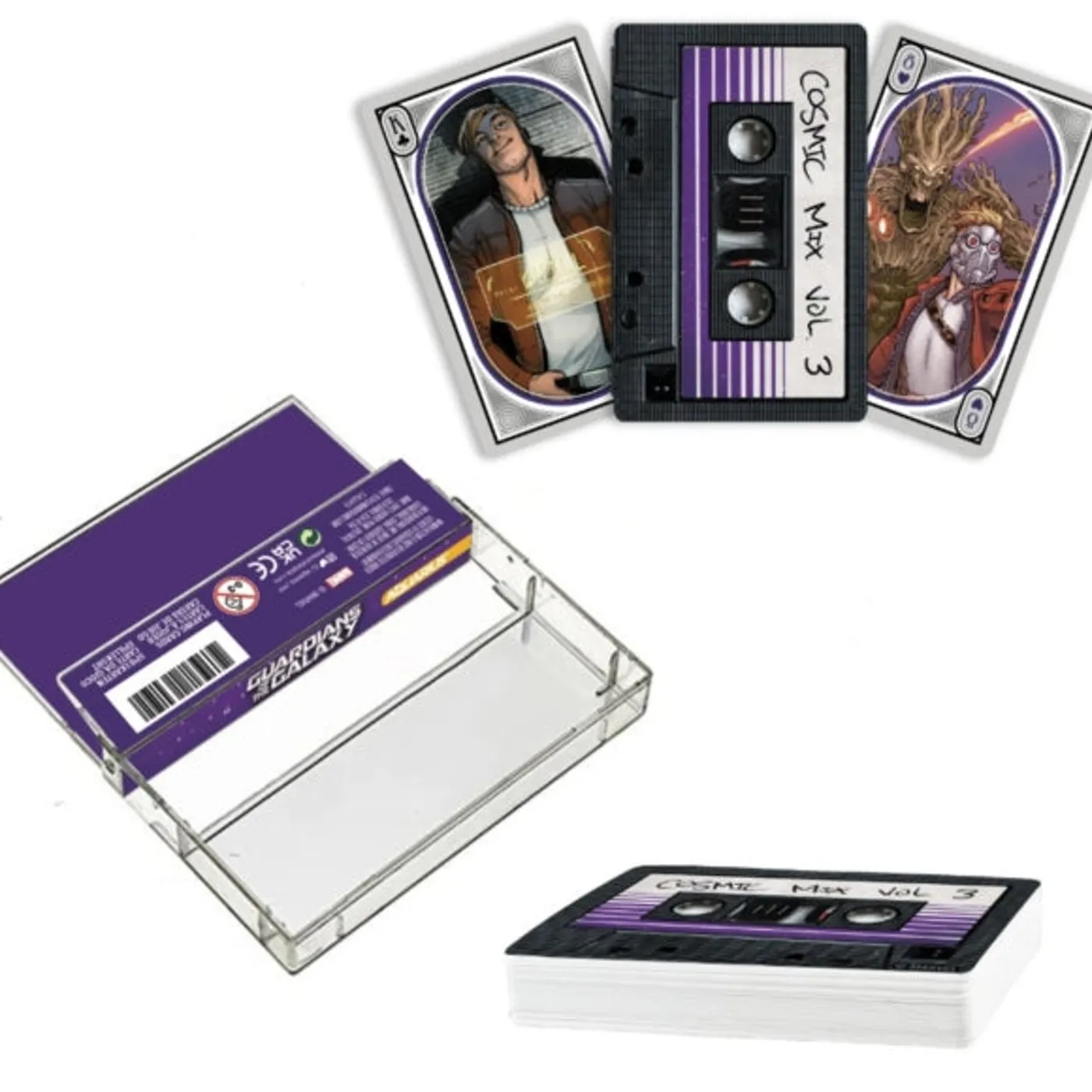 Guardians Of The Galaxy Playing Cards - Marvel Guardians Of The Galaxy Cassette Playing Cards