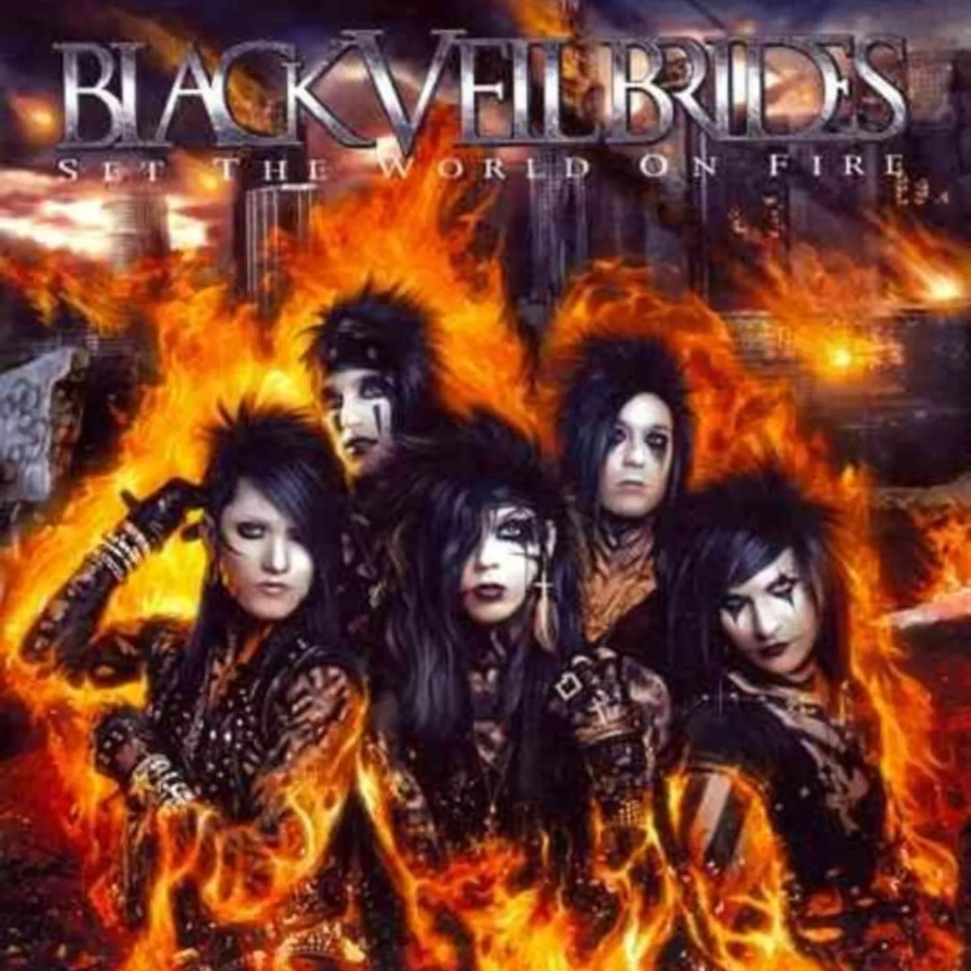 Black Veil Brides CD - Set The World On Fire