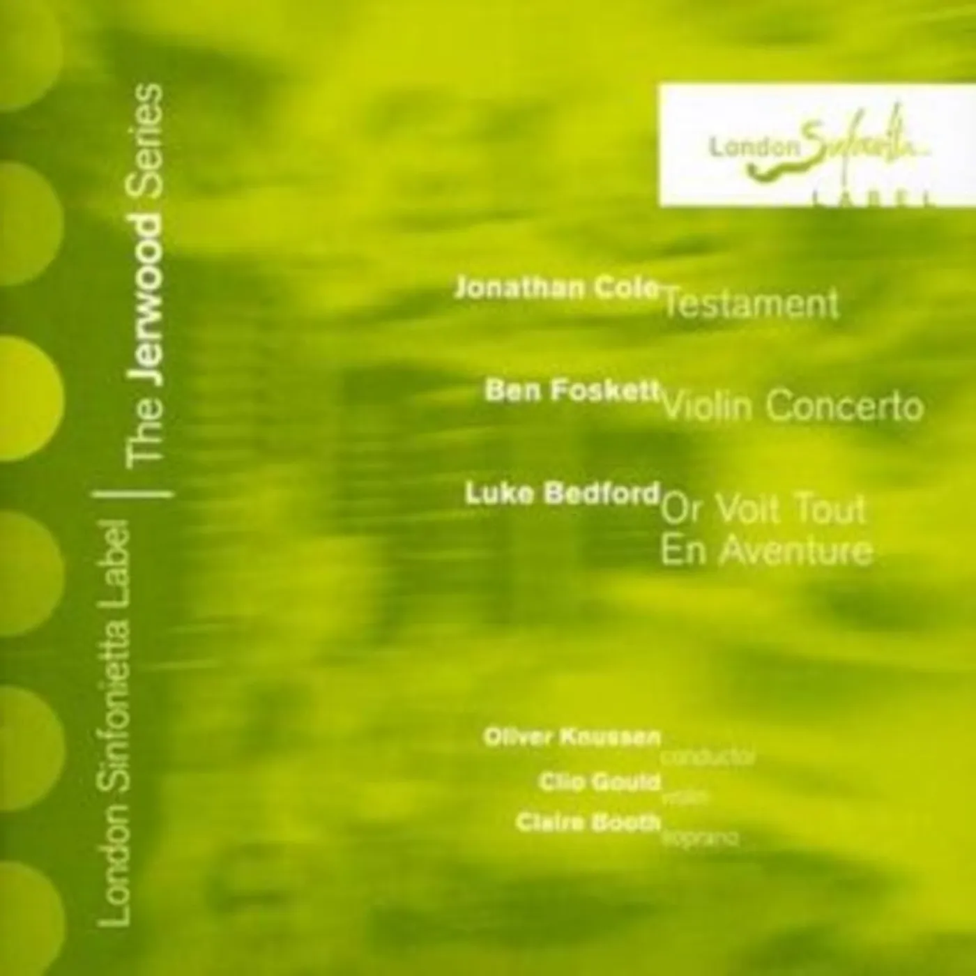 London Sinfonietta CD - Jerwood Series 3