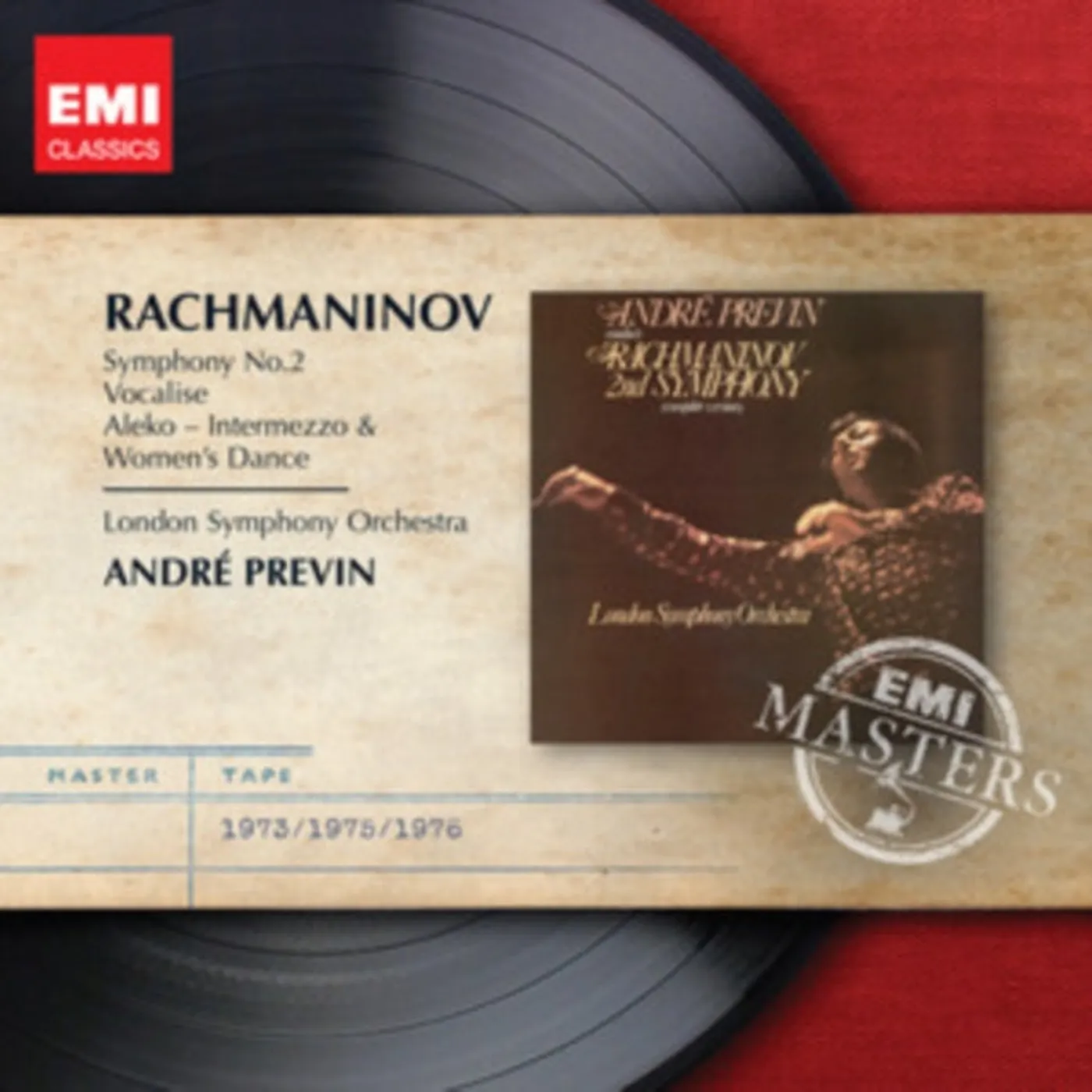 Andre Previn CD - Rachmaninov/Symphony No 2