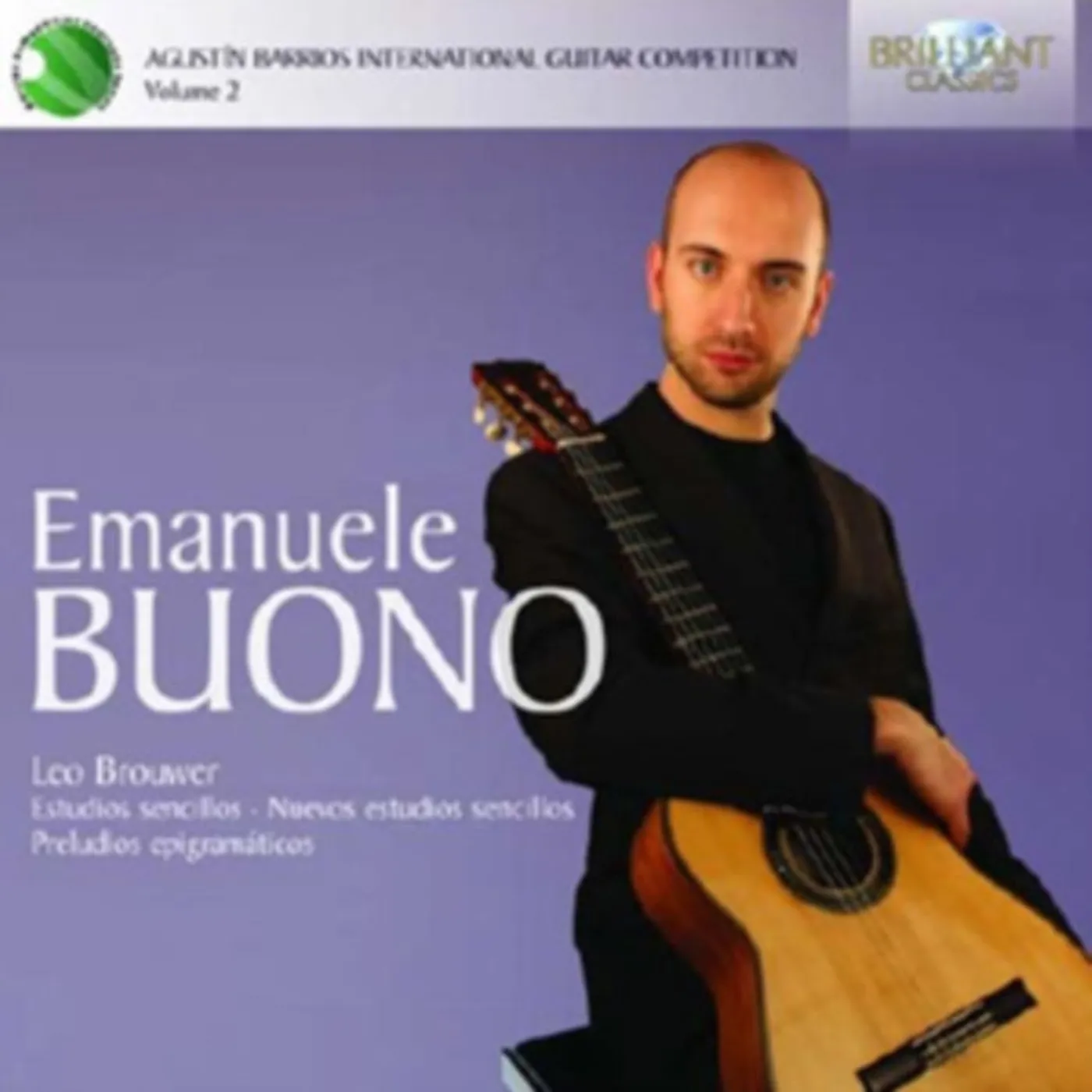 Emanuele Buono CD - Brouwer/Estudiossencillos Preludios