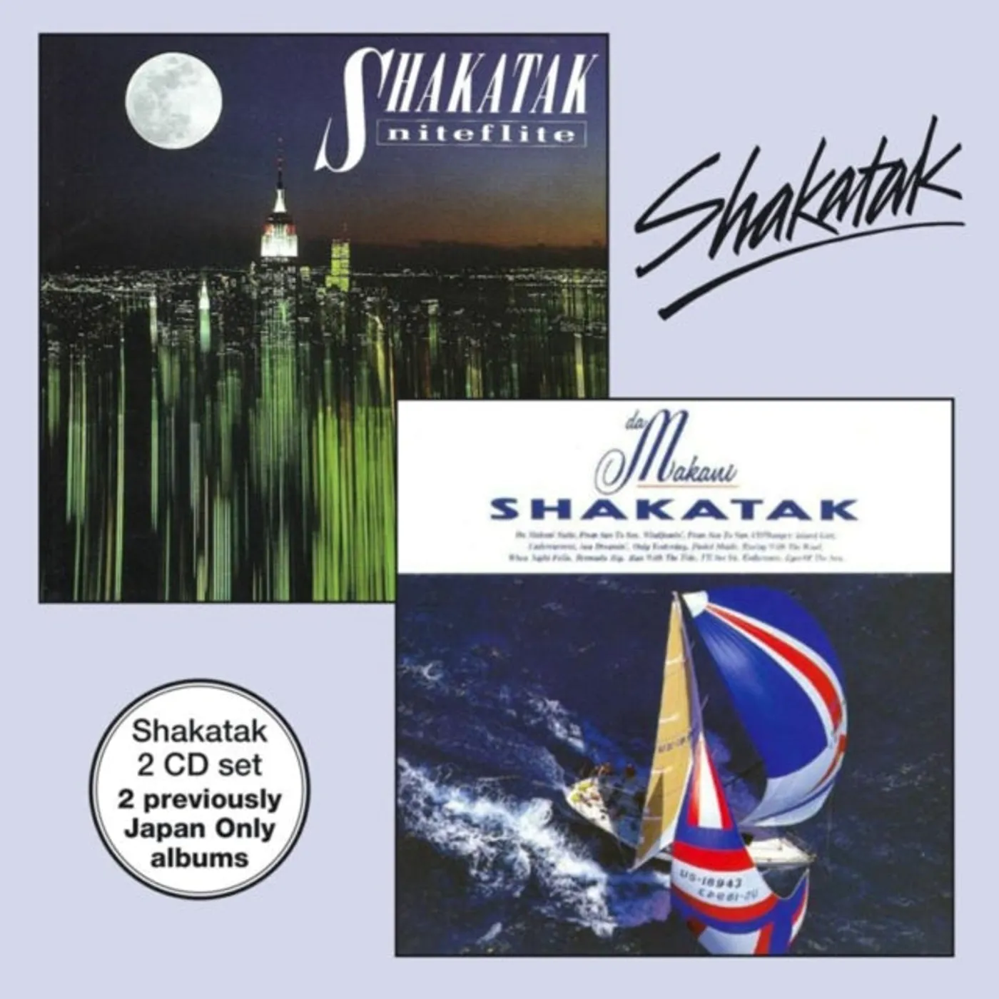 Shakatak CD - Da Makani & Niteflite