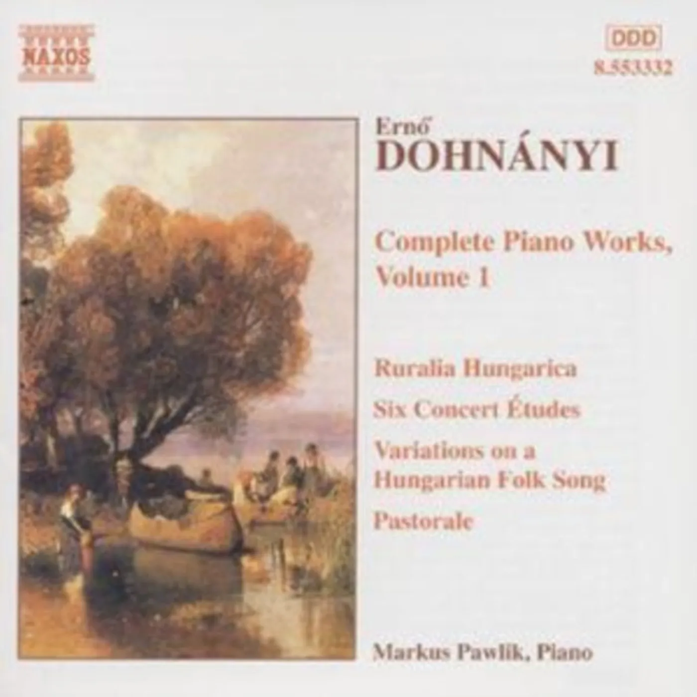 Markus Pawlik CD - Dohnanyicomplete Piano Works Vol 1