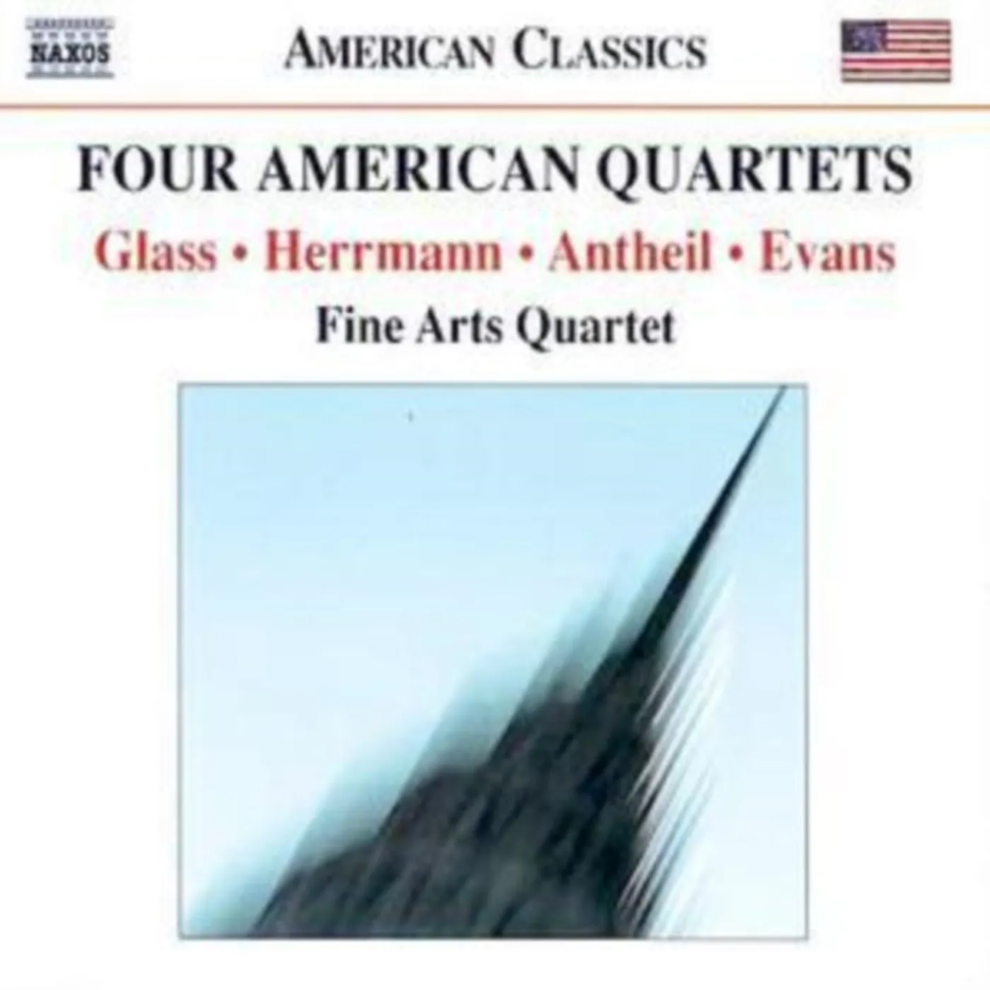 Fine Arts Quartet CD - Evansglassantheilfour American Qrts