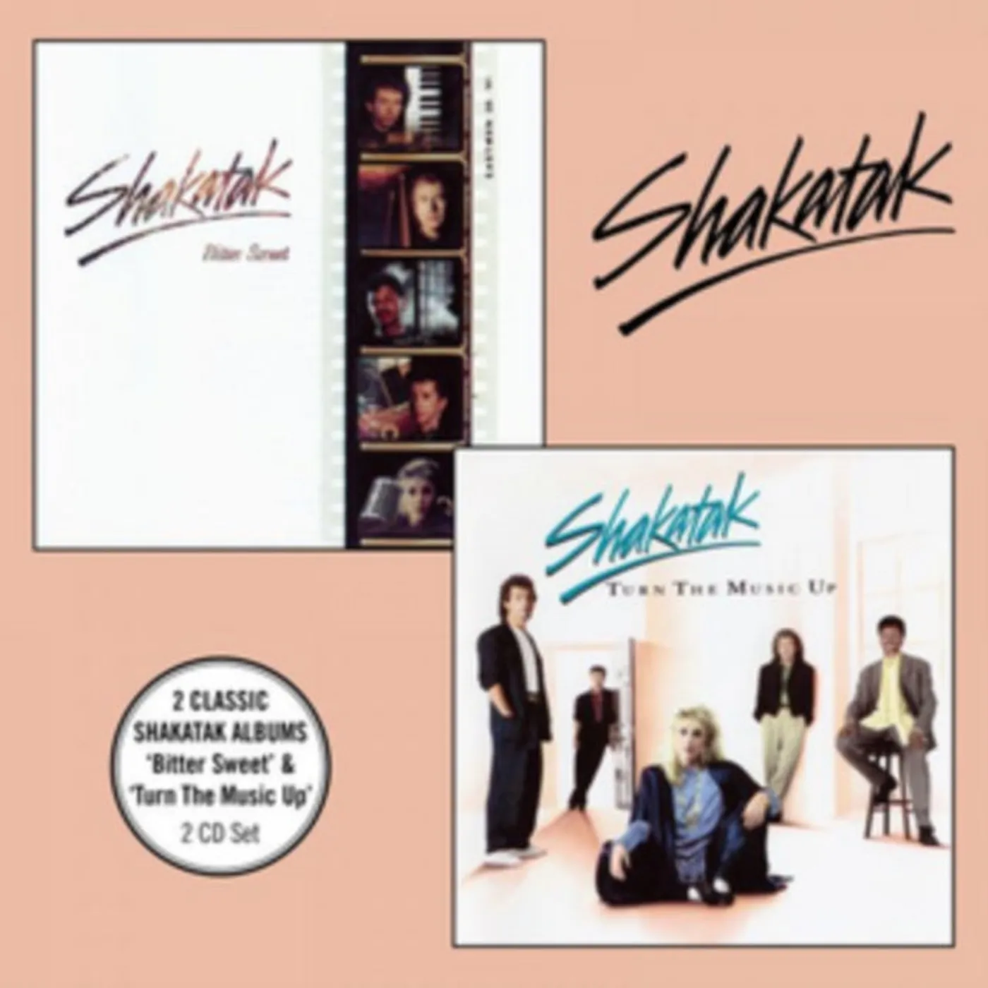 Shakatak CD - Bitter Sweet + Turn The Music Up