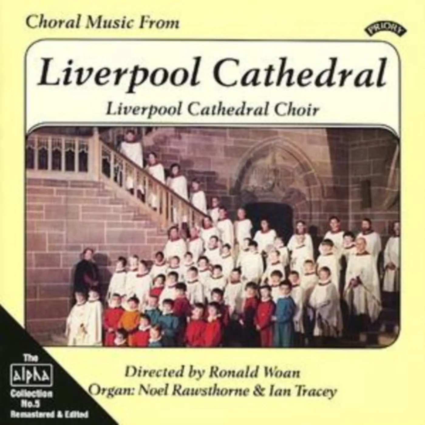 Liverpool Cathedral Choir CD - Alpha Collection Vol. 5: Choral Music From Liverpool Cathedral