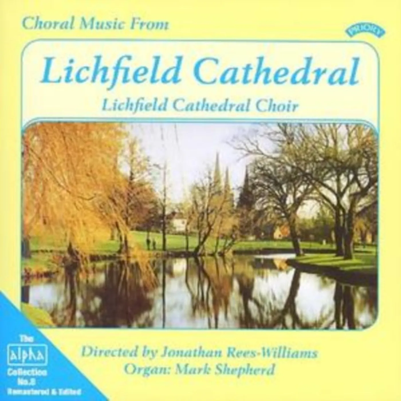 Lichfield Cathedral Choir CD - Alpha Collection Vol. 8: Choral Music From Lichfield Cathedral