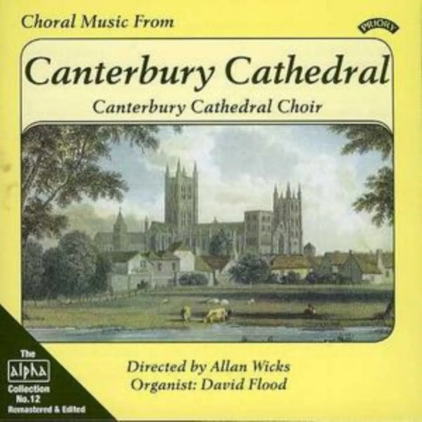 Canterbury Cathedral Choir CD - Alpha Collection Vol. 12: Choral Music From Canterbury Cathedral