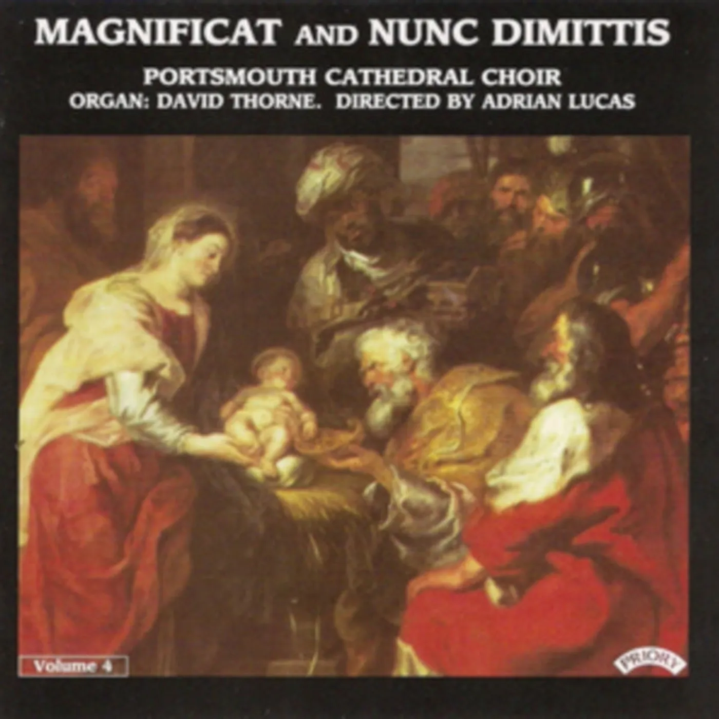 Portsmouth Cathedral Choir / Lucas CD - Magnificat And Nunc Dimittis Vol. 4