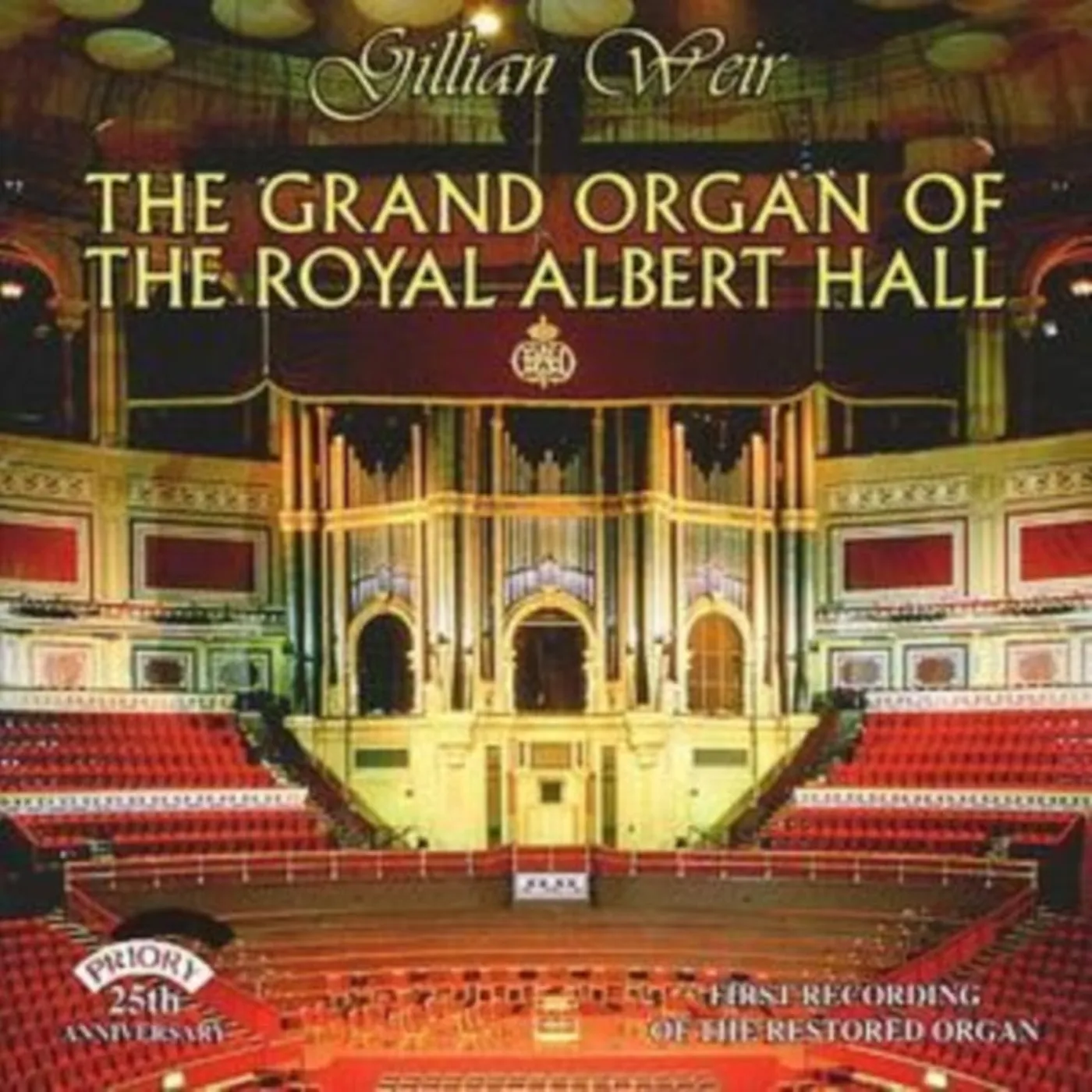 Gillian Weir CD - The Grand Organ Of The Royal Albert Hall