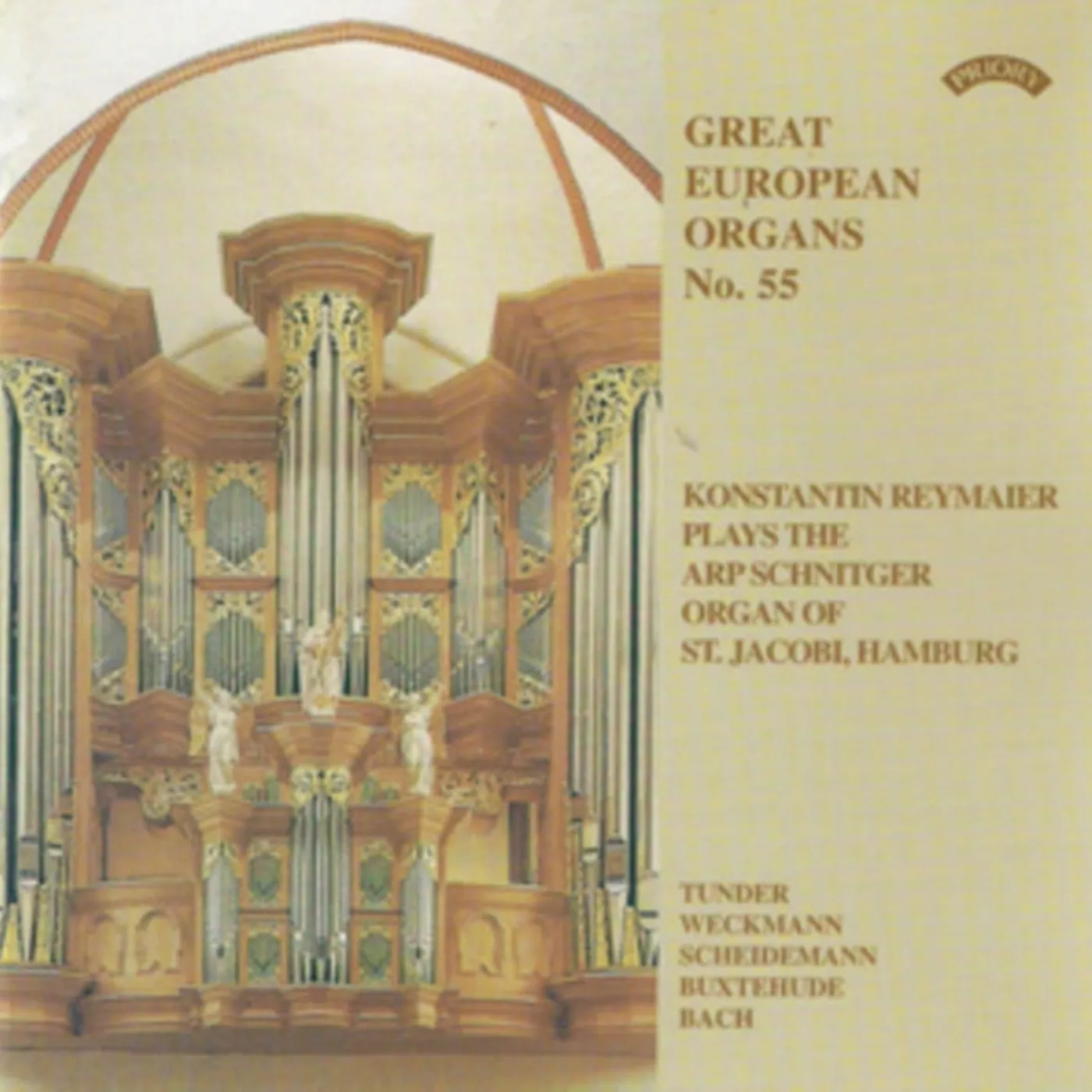 Konstantin Reymaier CD - Great European Organs No. 55: St Jacobi Hamburg