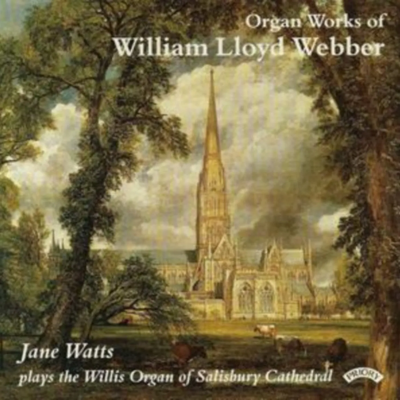 Jane Watts CD - The Organ Works Of William Lloyd Webber / The Organ Of Salisbury Cathedral