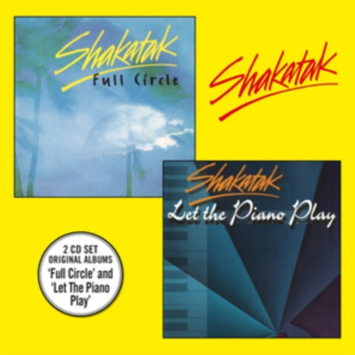 Shakatak CD - Full Circle + Let The Piano Play