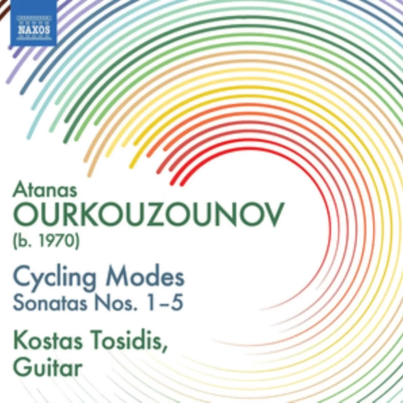 Kostas Tosidis CD - Atanas Ourkouzounov: Cycling Modes - Sonatas Nos. 1-5